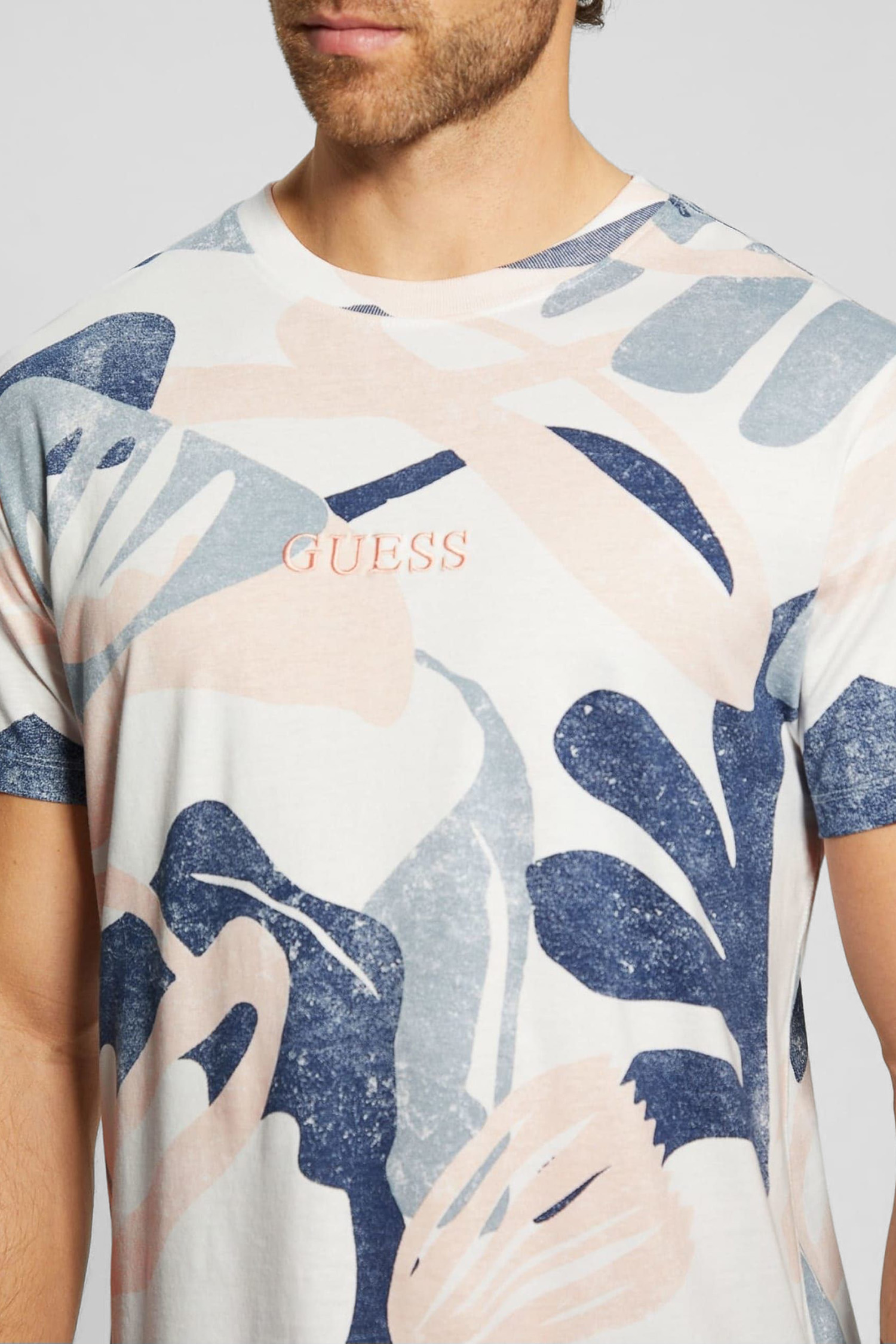 Чоловіча футболка з візерунком Guess M4GI13.I3Z14;P0GL