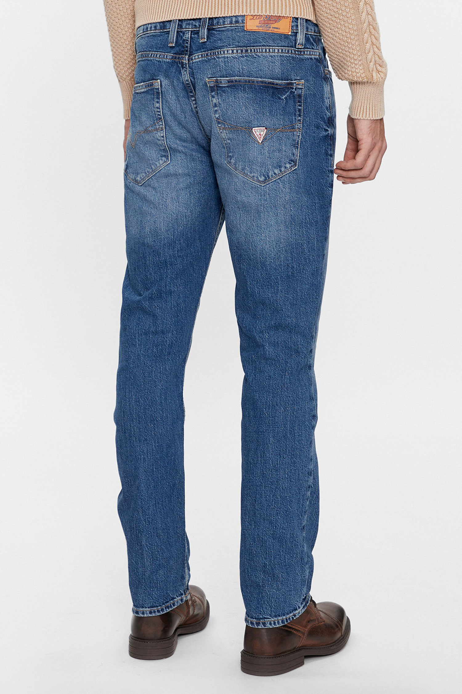 Мужские синие джинсы Guess M4RAN2.D58M2;DUN9