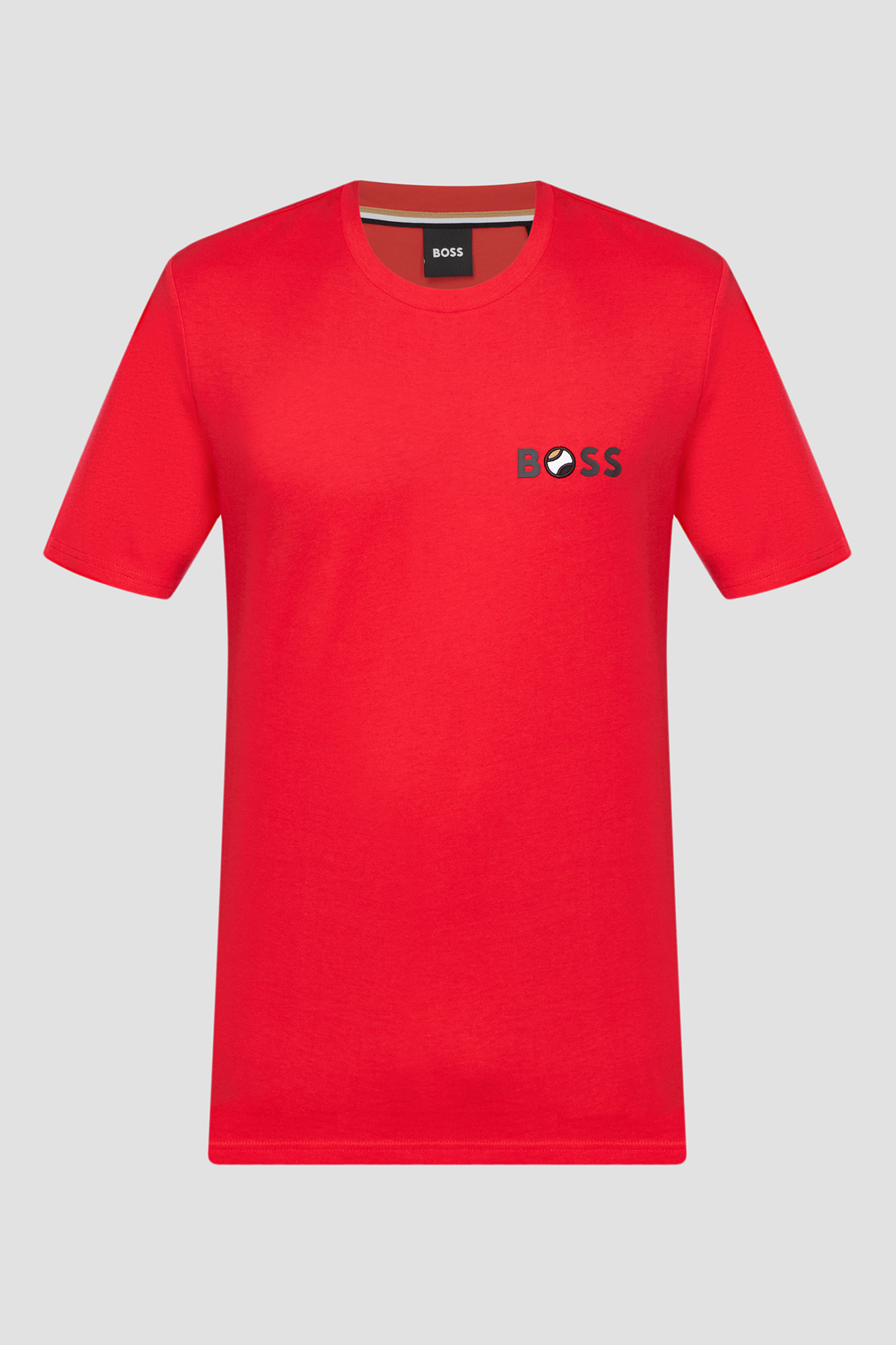 Мужская красная футболка BOSS 50489420;628