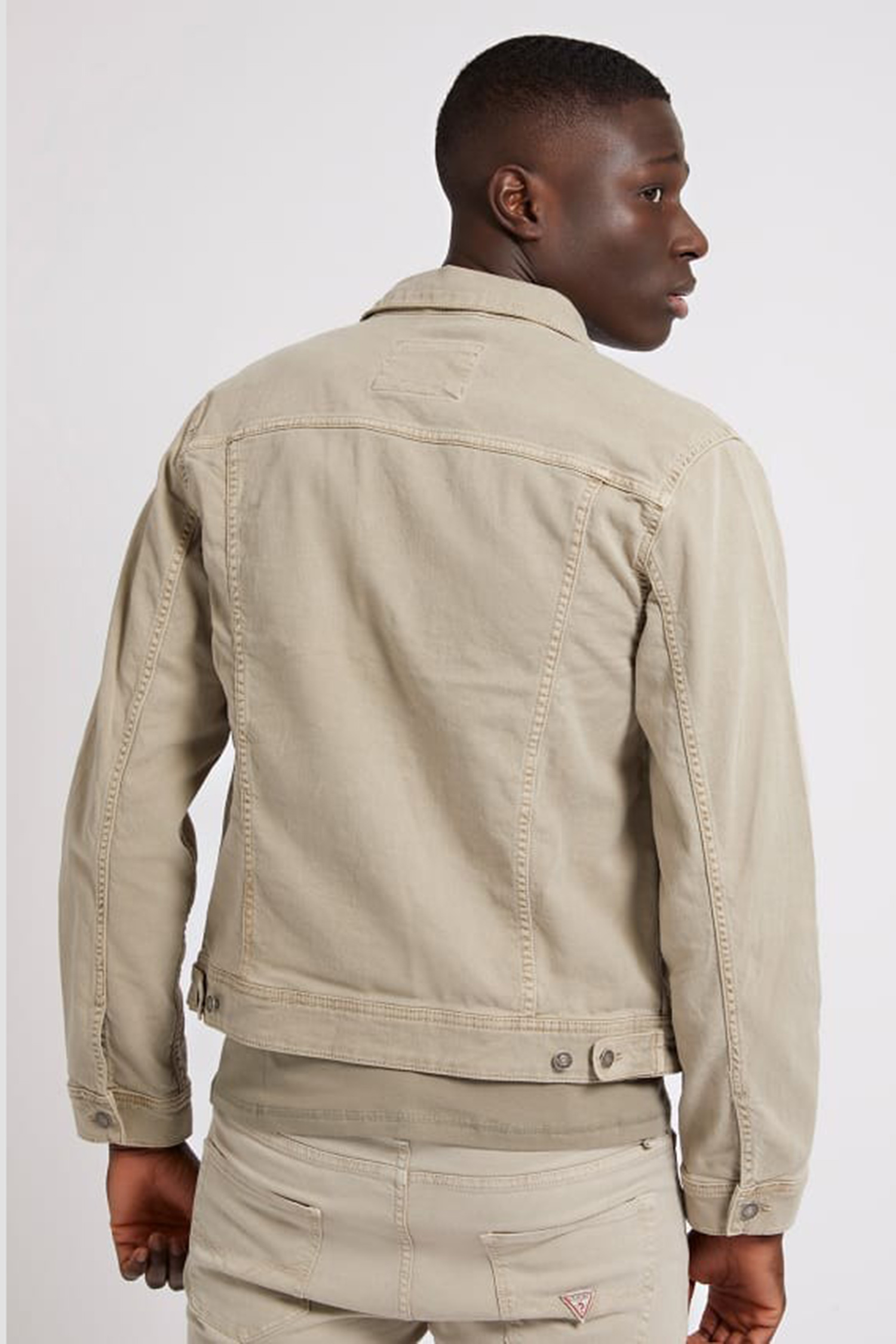 Чоловіча сіра джинсова куртка Guess M2RXN1.WECW1;G9I0