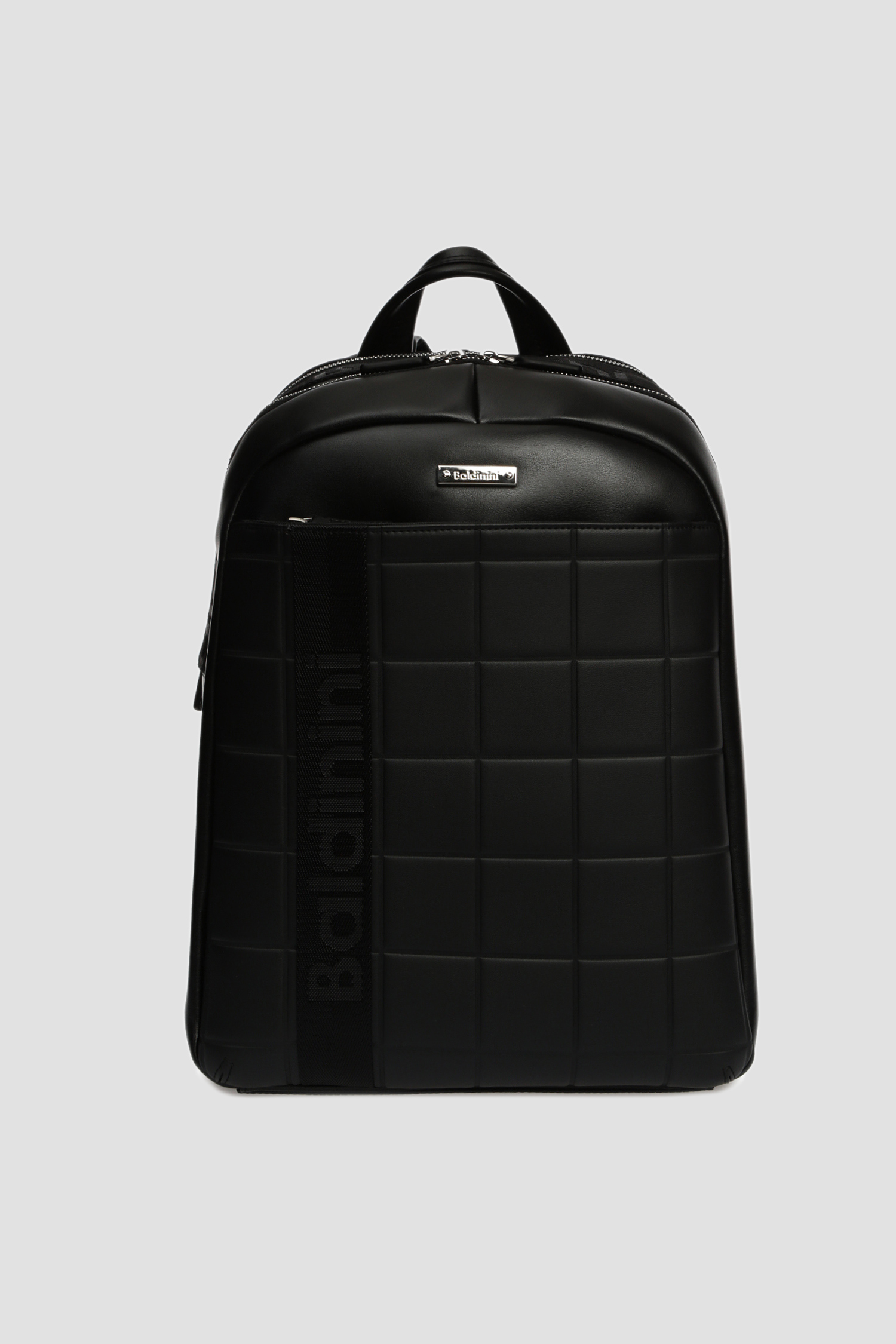 Черный кожаный рюкзак для парней Baldinini CAS613;00