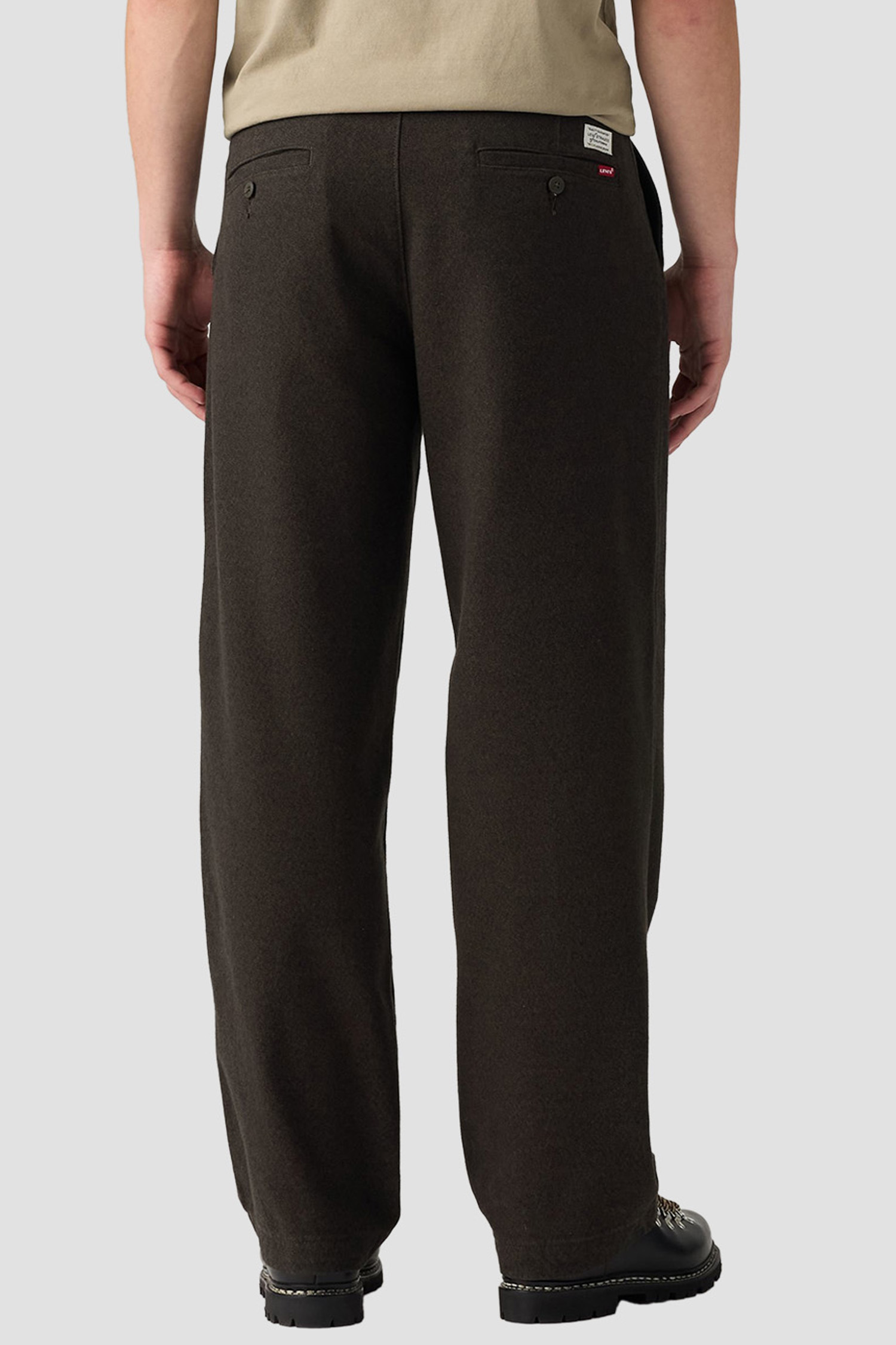 Мужские темно-коричневые брюки XX Chino Baggy Pleated Levi’s® 0081N;0001