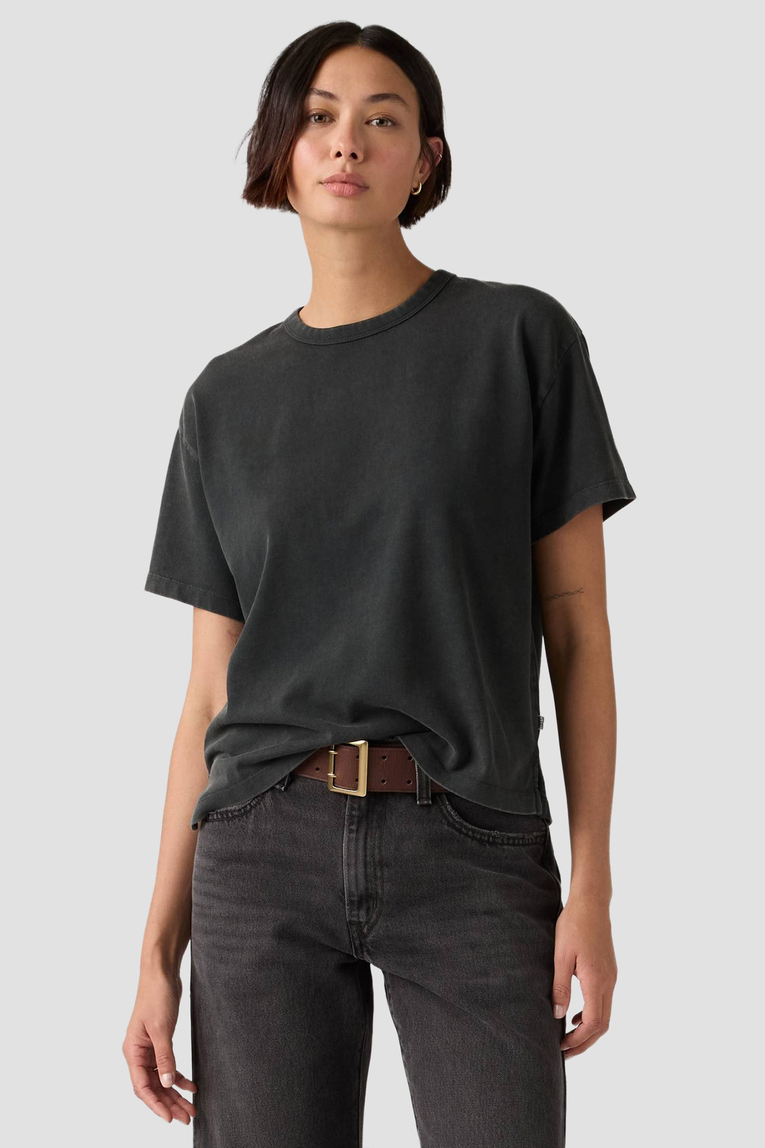 Жіноча чорна футболка Levi’s® 005IX;0001