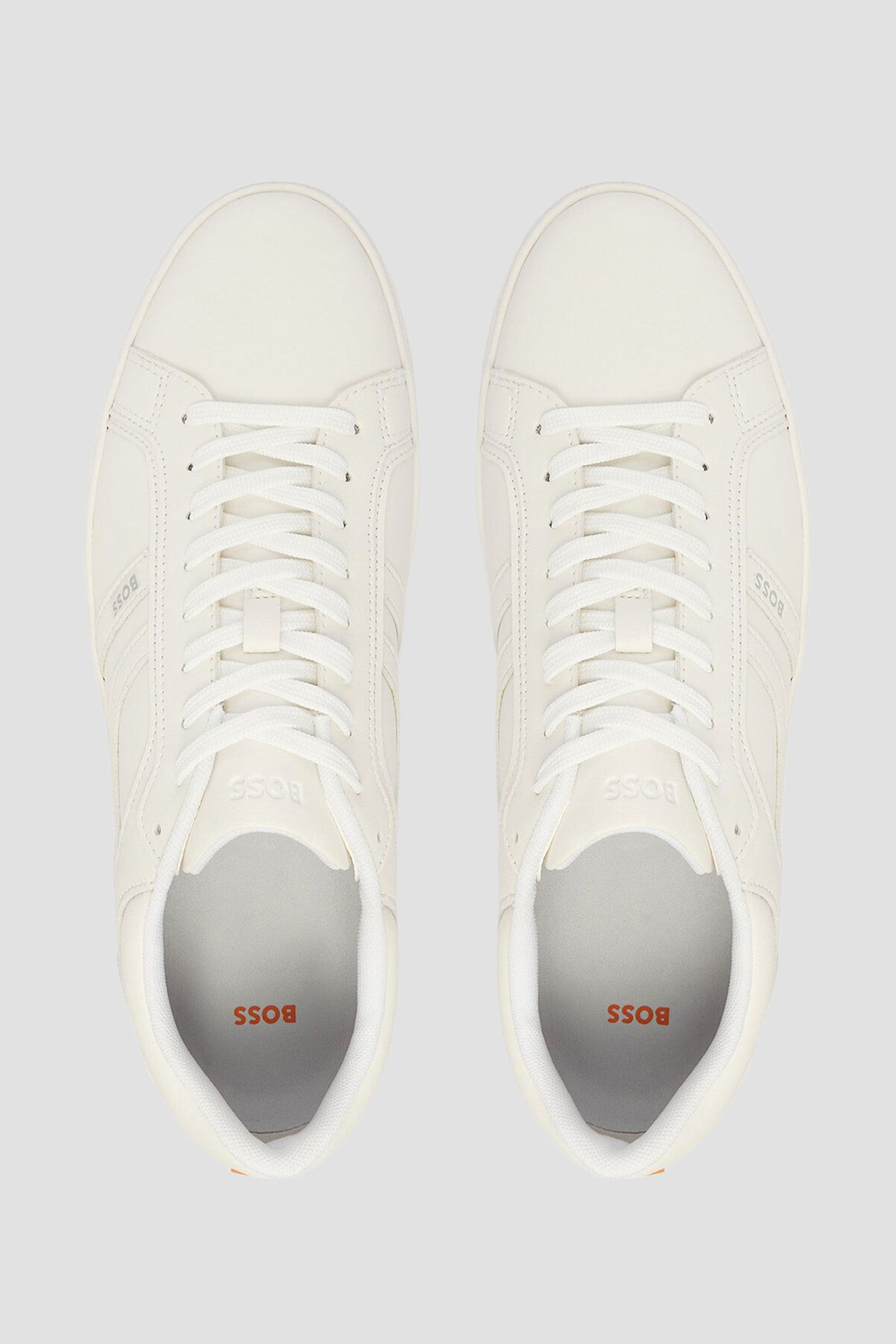 Чоловічі білі снікерси BOSS 50562636;100