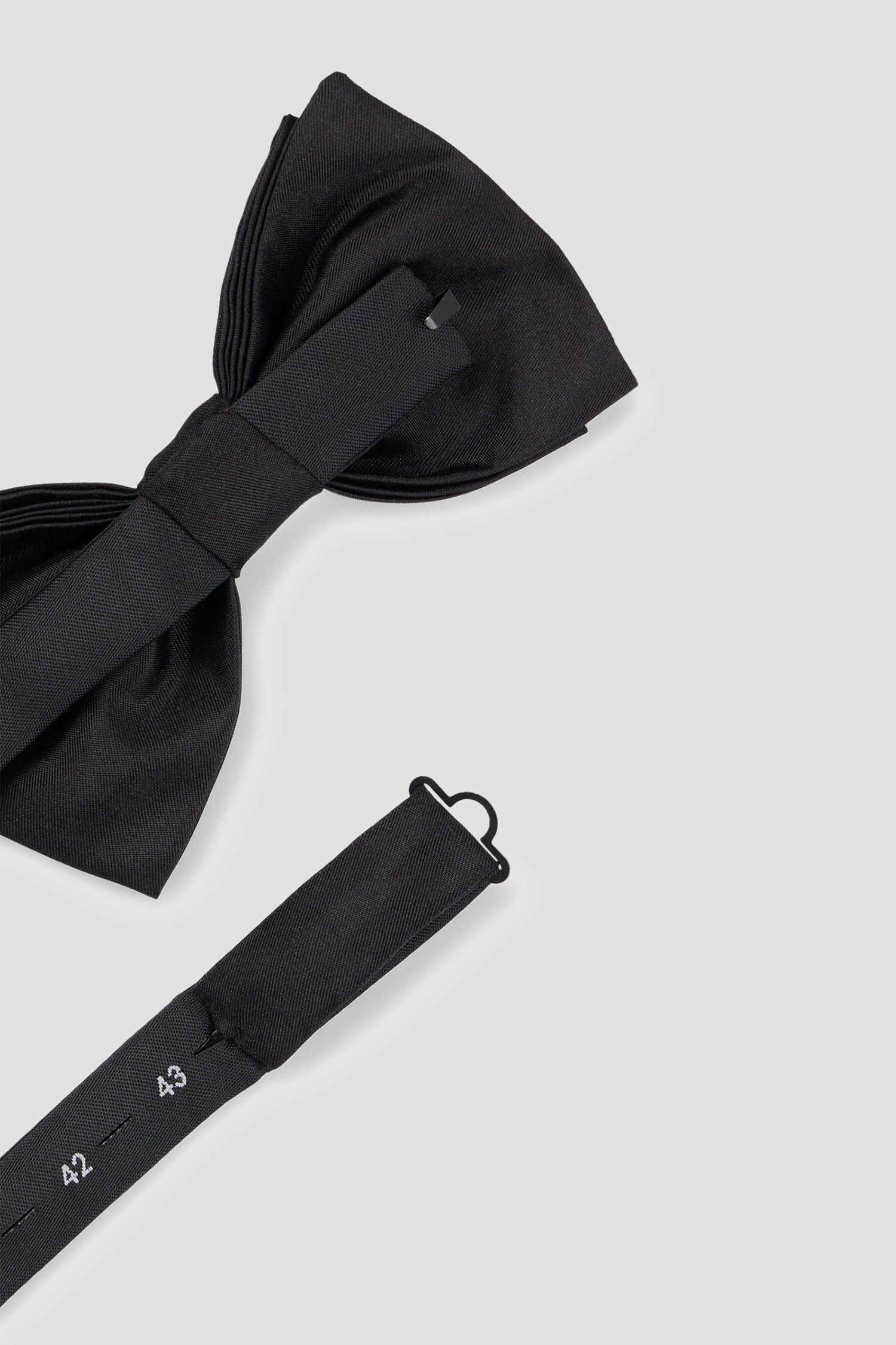 Чоловічий чорний шовковий метелик BOSS 50480280;001