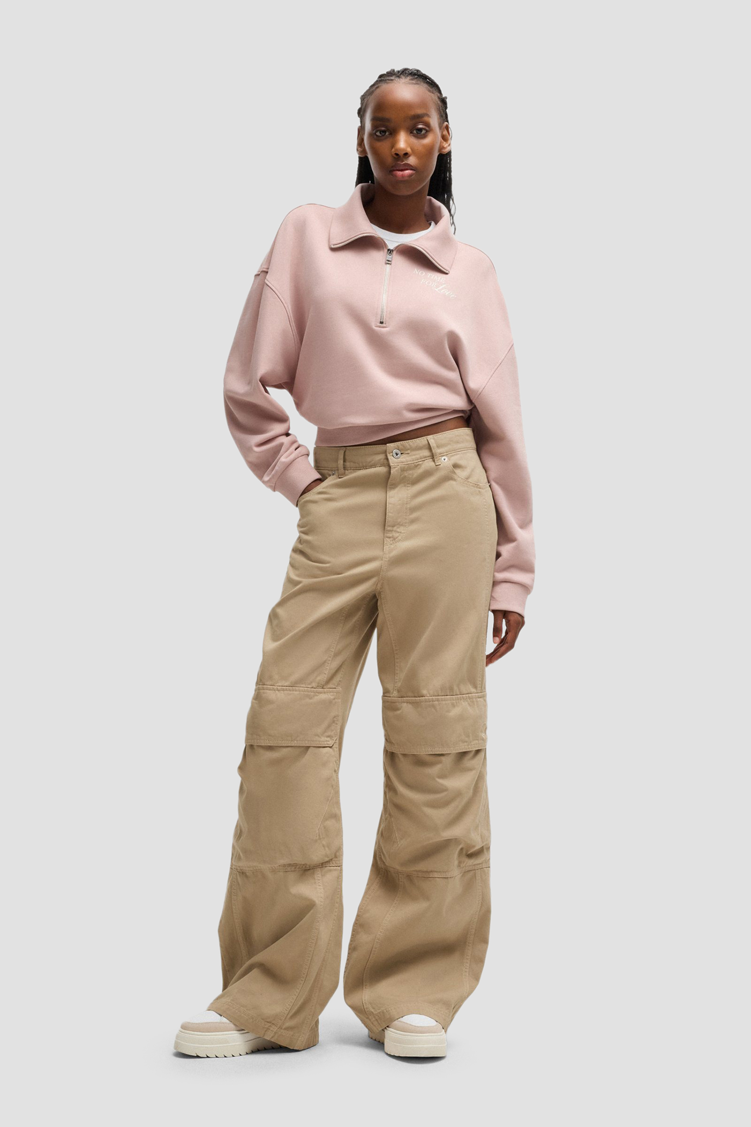 Женские бежевые карго HUGO BLUE 50530833;280