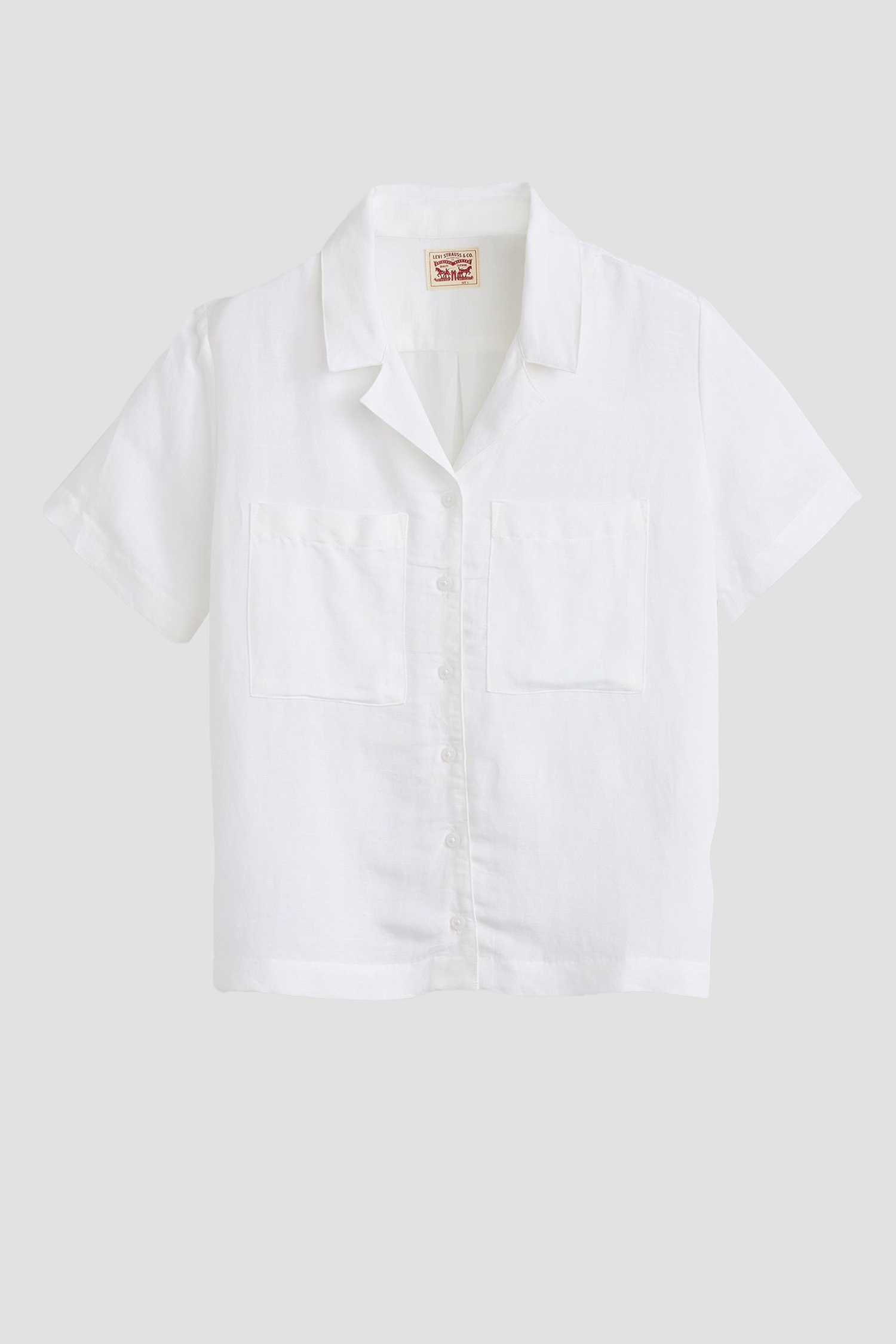 Жіноча біла лляна сорочка Levi’s® 001HO;0000
