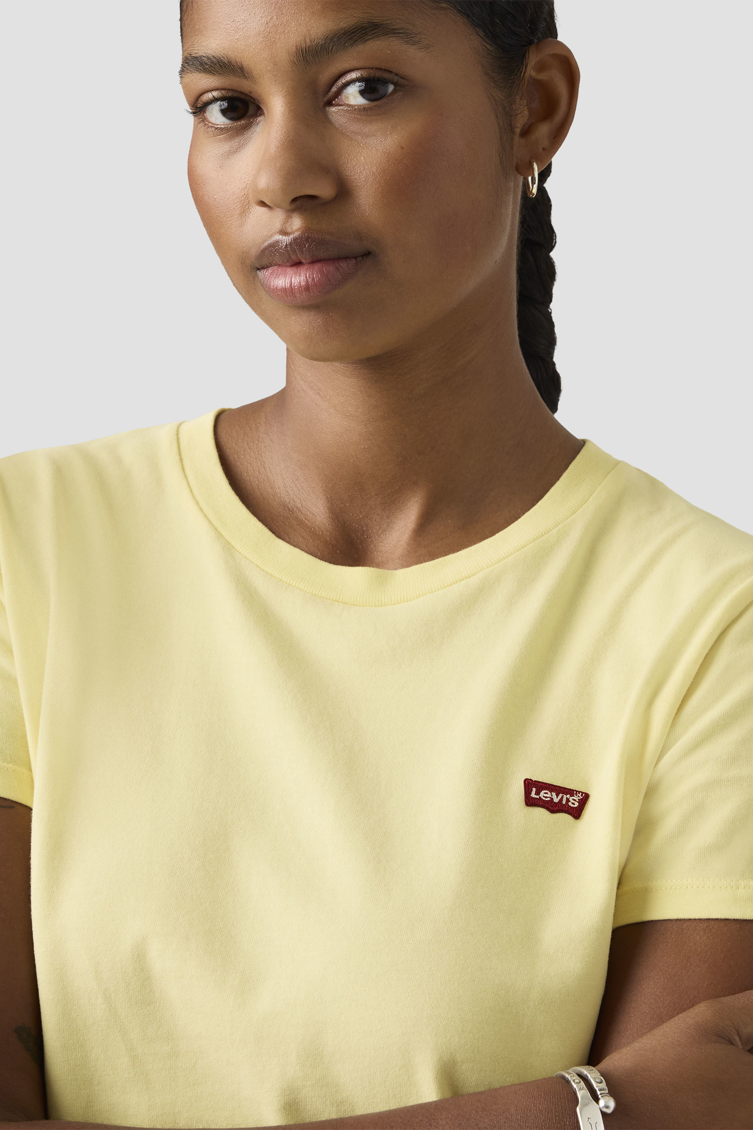 Женская желтая футболка Levi’s® 39185;0401