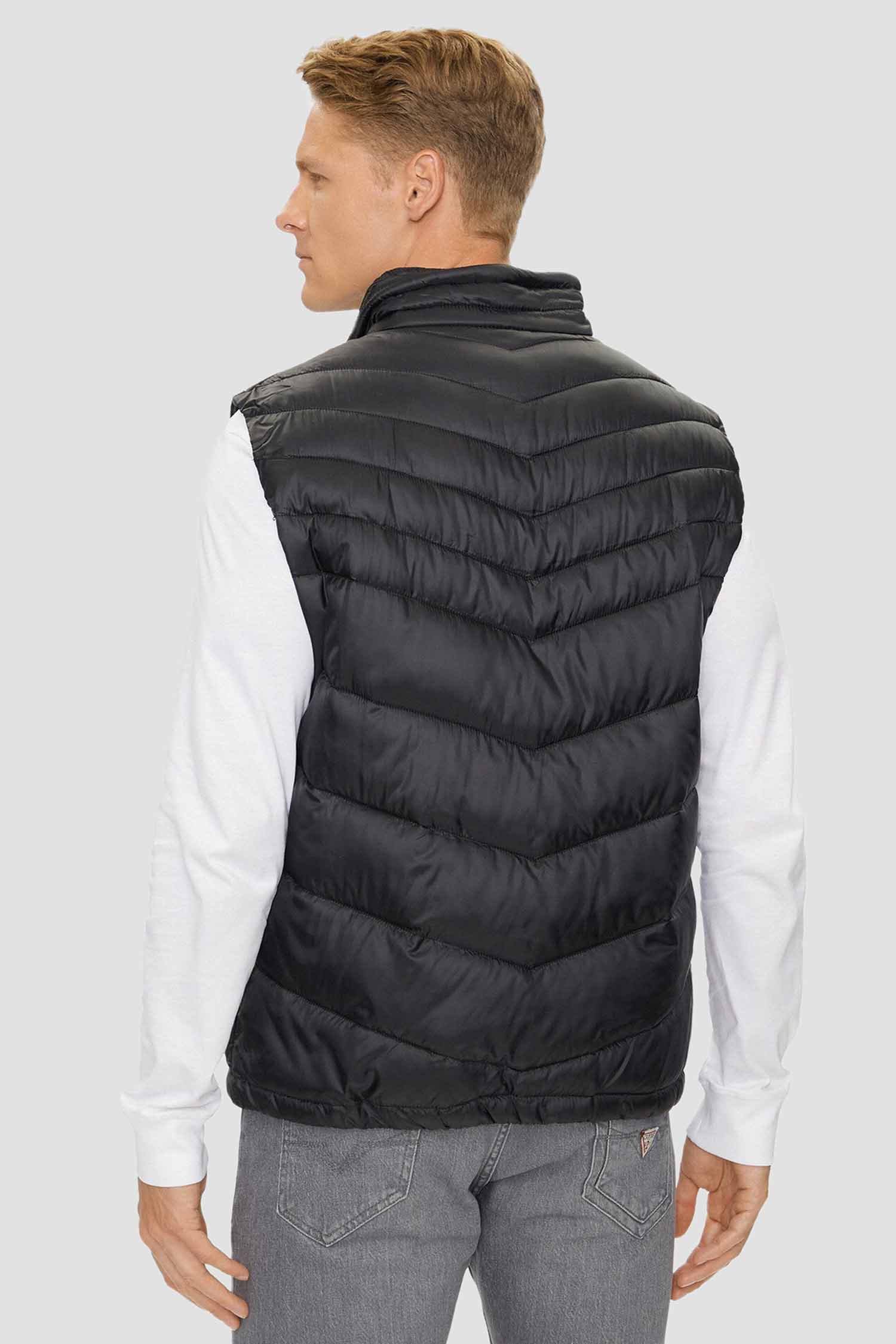 Мужской черный жилет Guess M4YN21.WG9P2;JBLK
