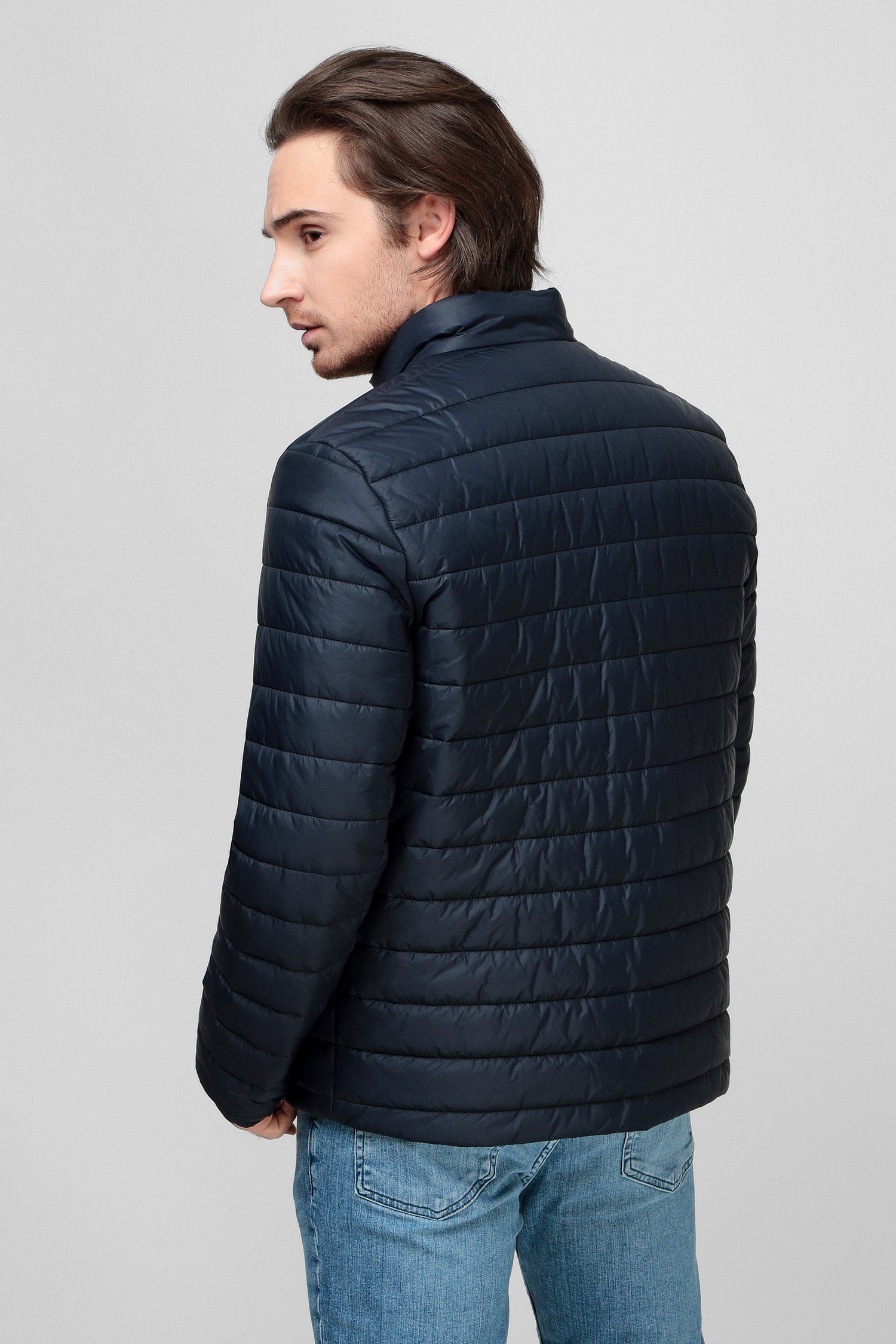 Мужская темно-синяя куртка HUGO 50470179;405