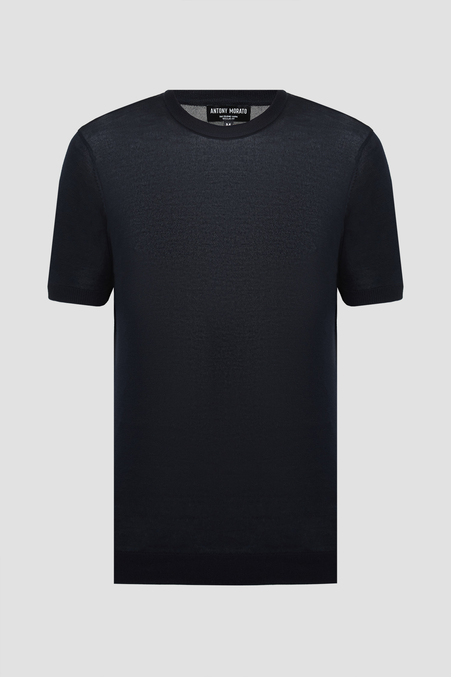 Мужской черный джемпер Antony Morato MMSW01587.YA500097;7139