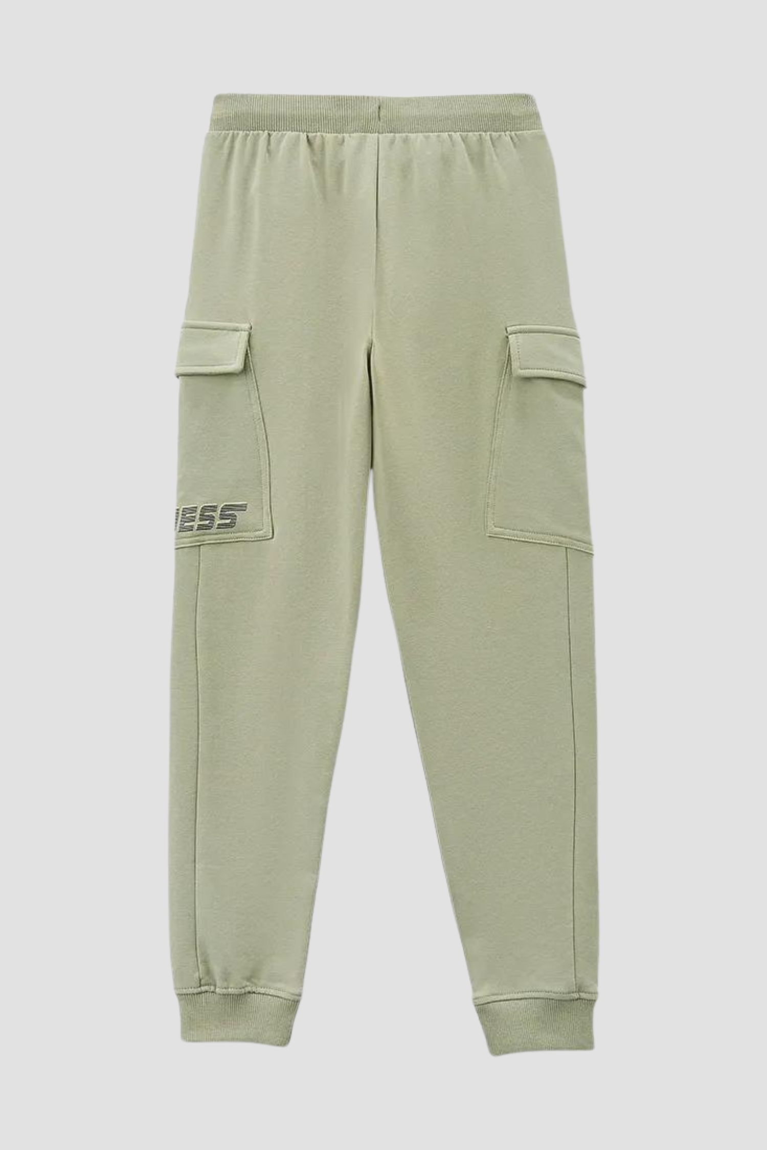 Детские оливковые спортивные брюки Guess Kids L4GQ12.K6ZS1;A810