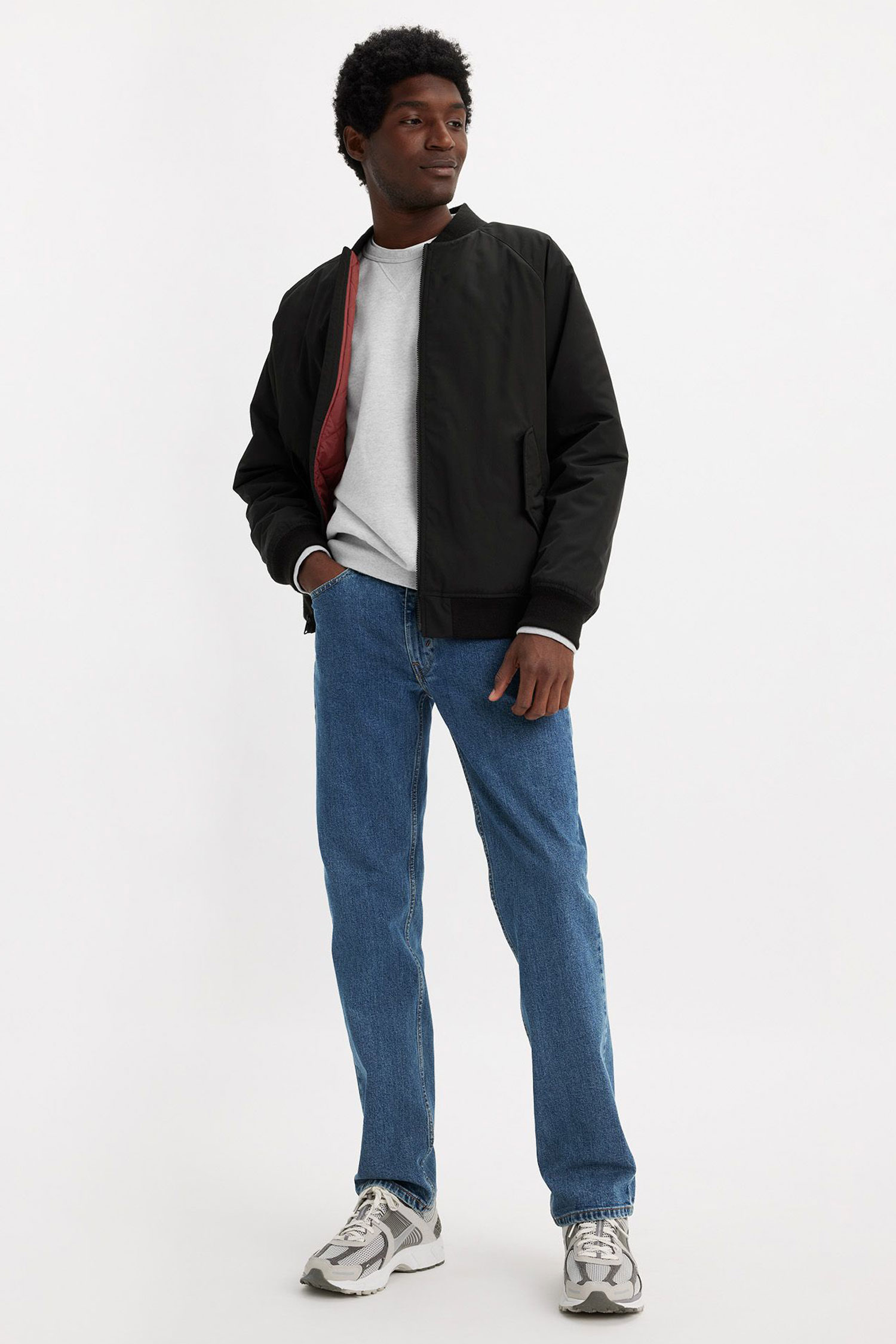 Чоловічі сині джинси 514® Straight Levi’s® 00514;1267