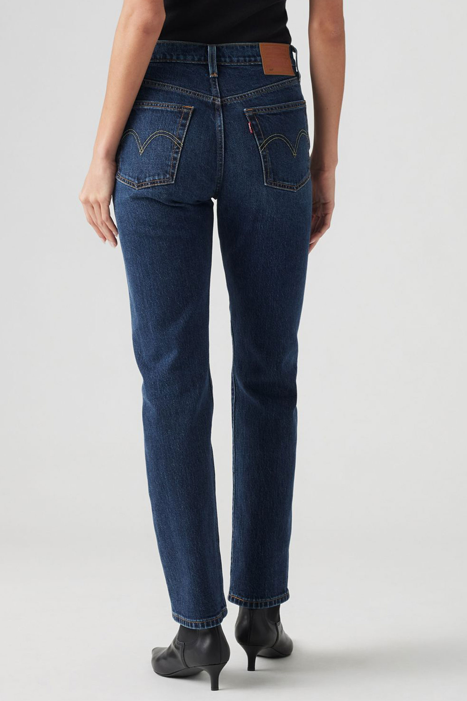 Женские темно-синие джинсы 501® Straight Levi’s® 12501;0554