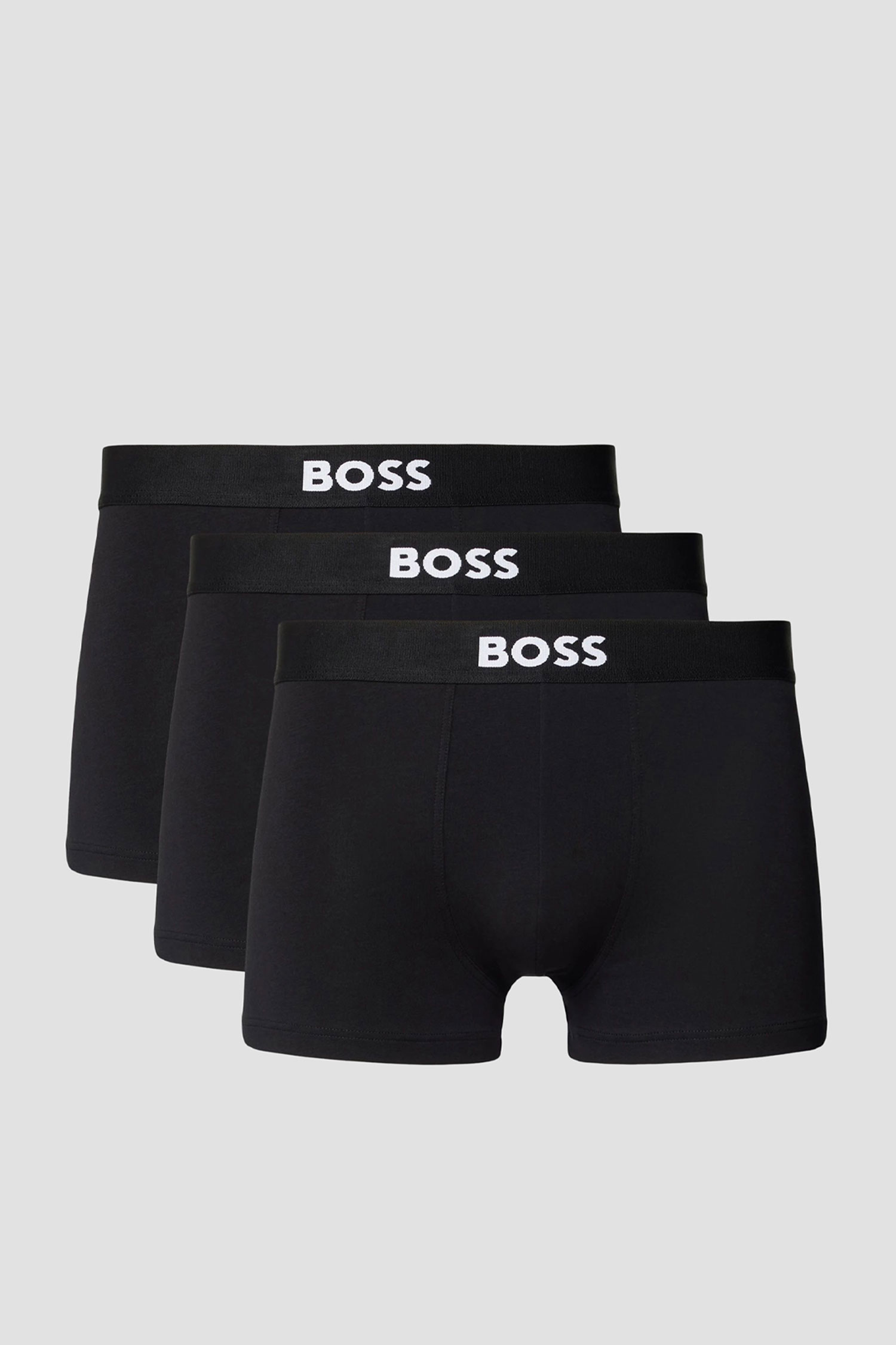 Мужские черные боксеры (3 шт) BOSS 50544263;001