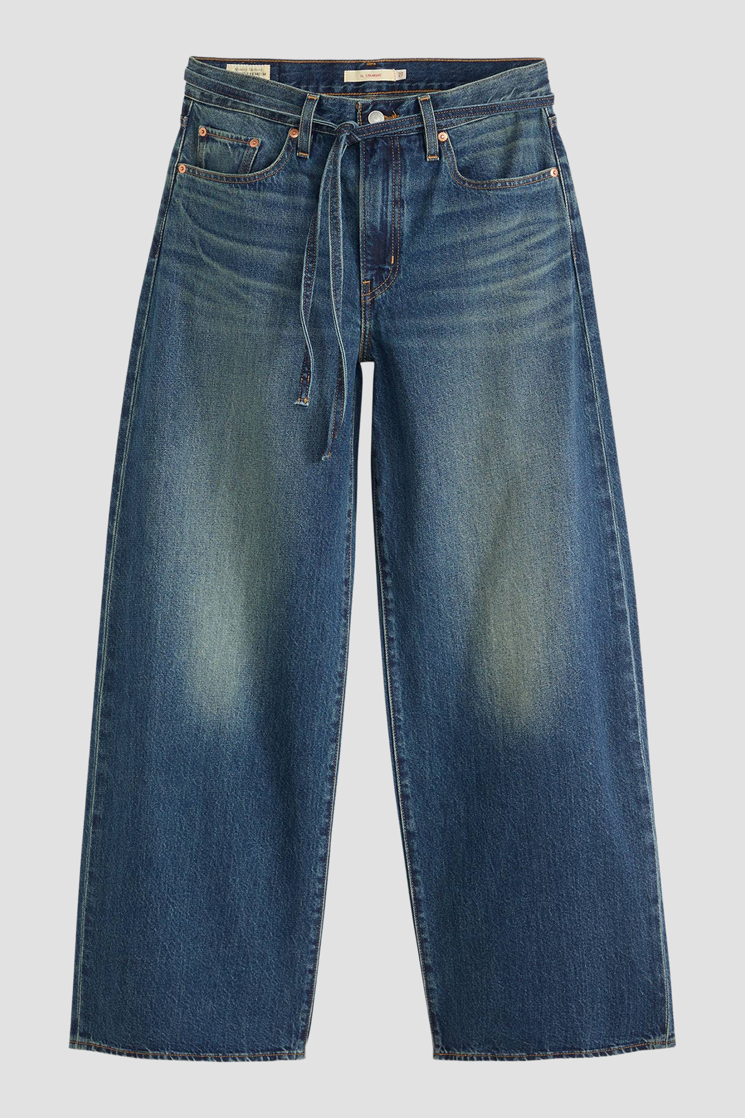 Женские темно-синие джинсы XL Straight Levi’s® A8701;0030