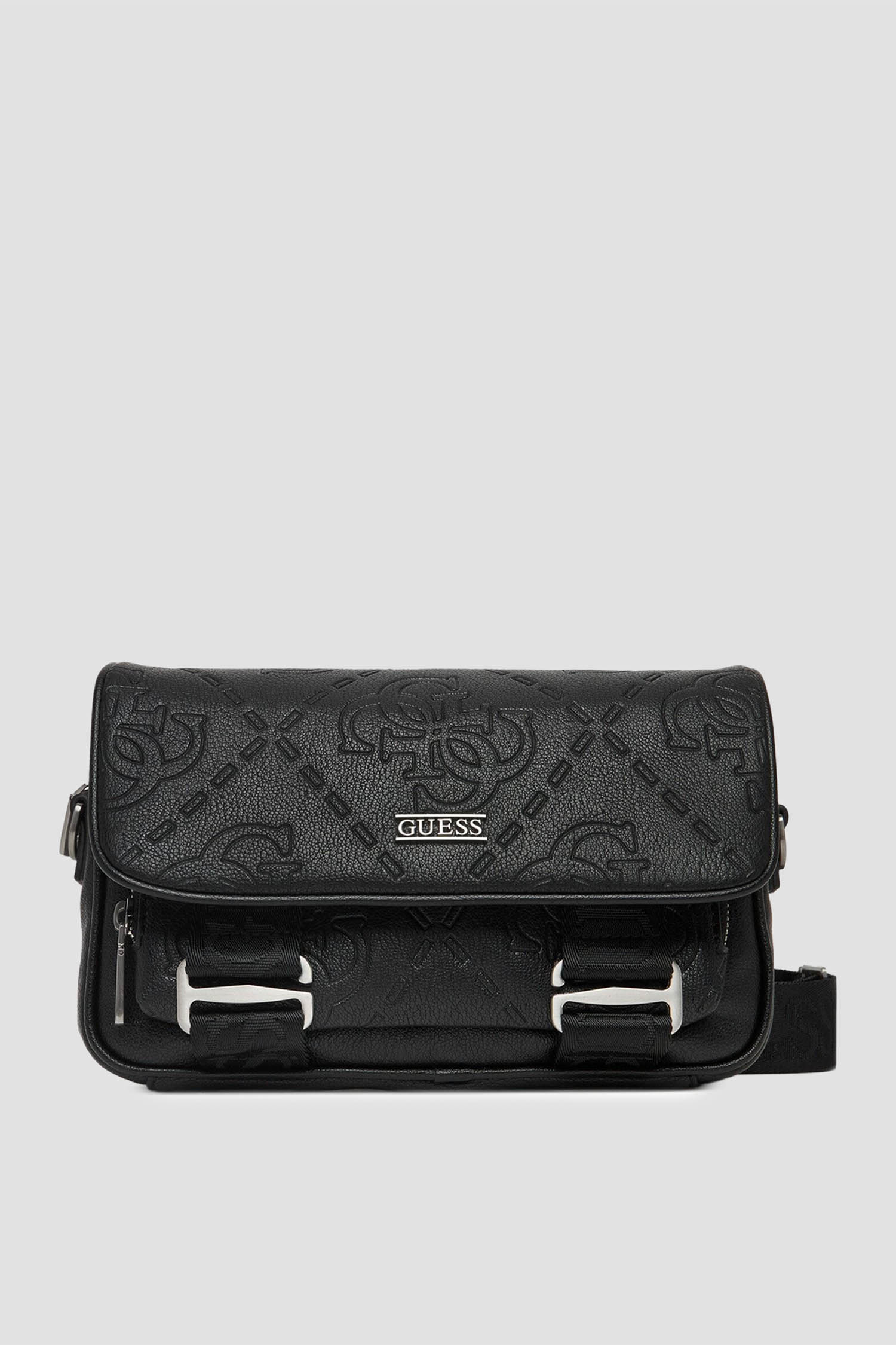 Чоловіча чорна сумка Guess HMBOMG.P5464;BLA