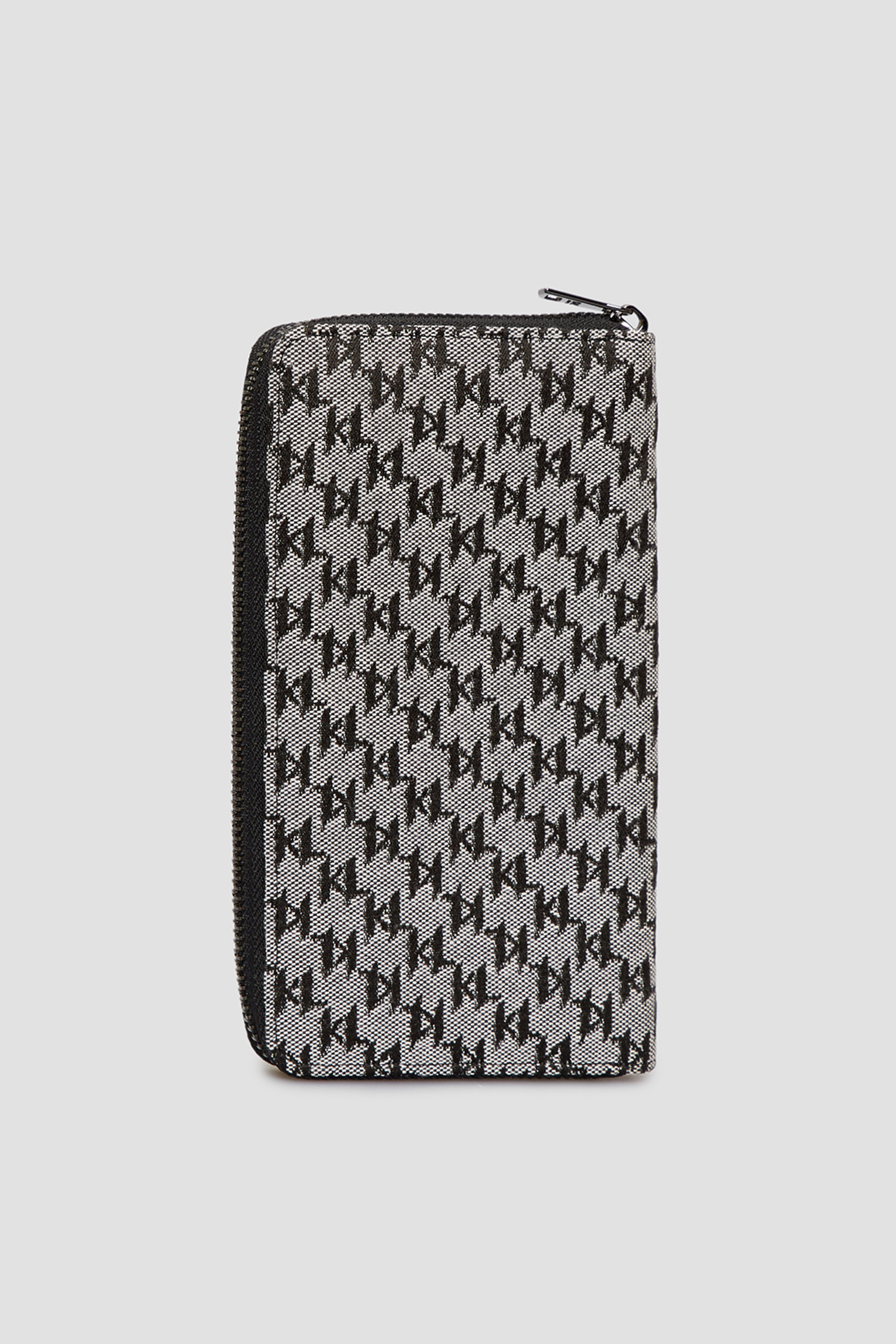 Мужской серый кошелек с узором Karl Lagerfeld 534115.805413;990