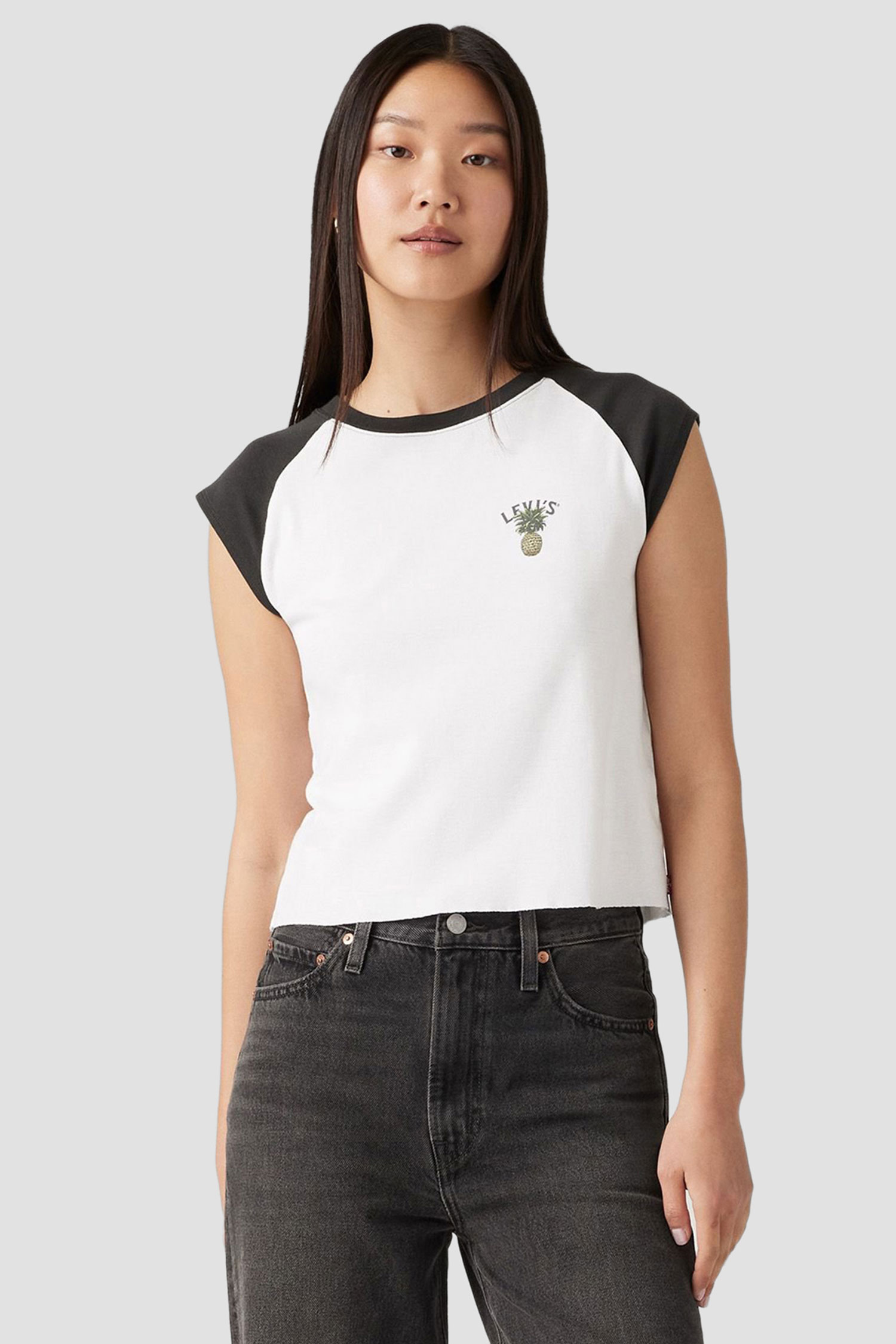 Женская белая футболка Levi’s® A8871;0002