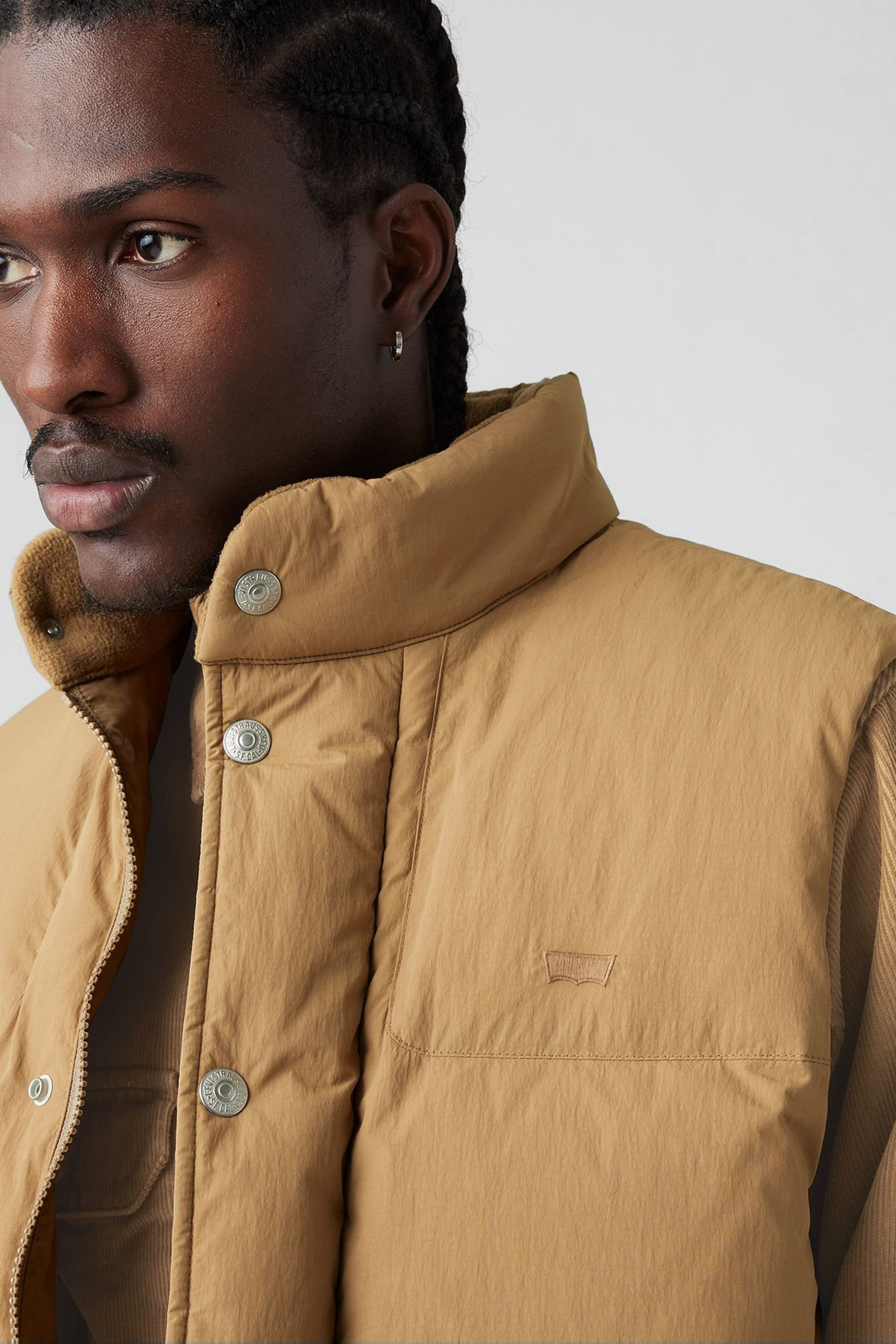 Чоловічий коричневий жилет Levi’s® A8556;0005
