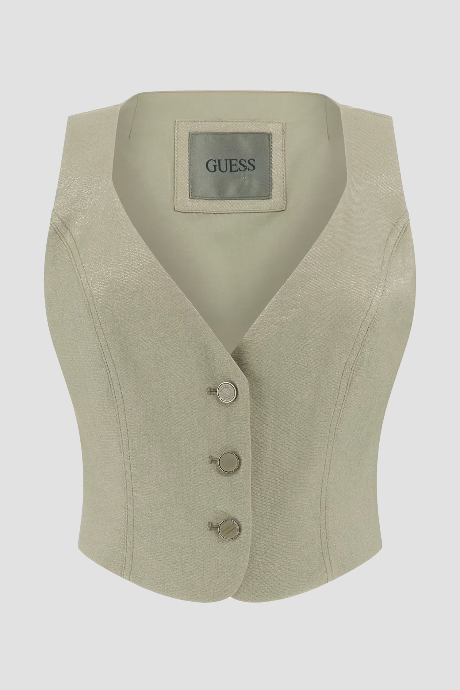 Женский зеленый жилет Guess W5GH71.WH5F0;F83S
