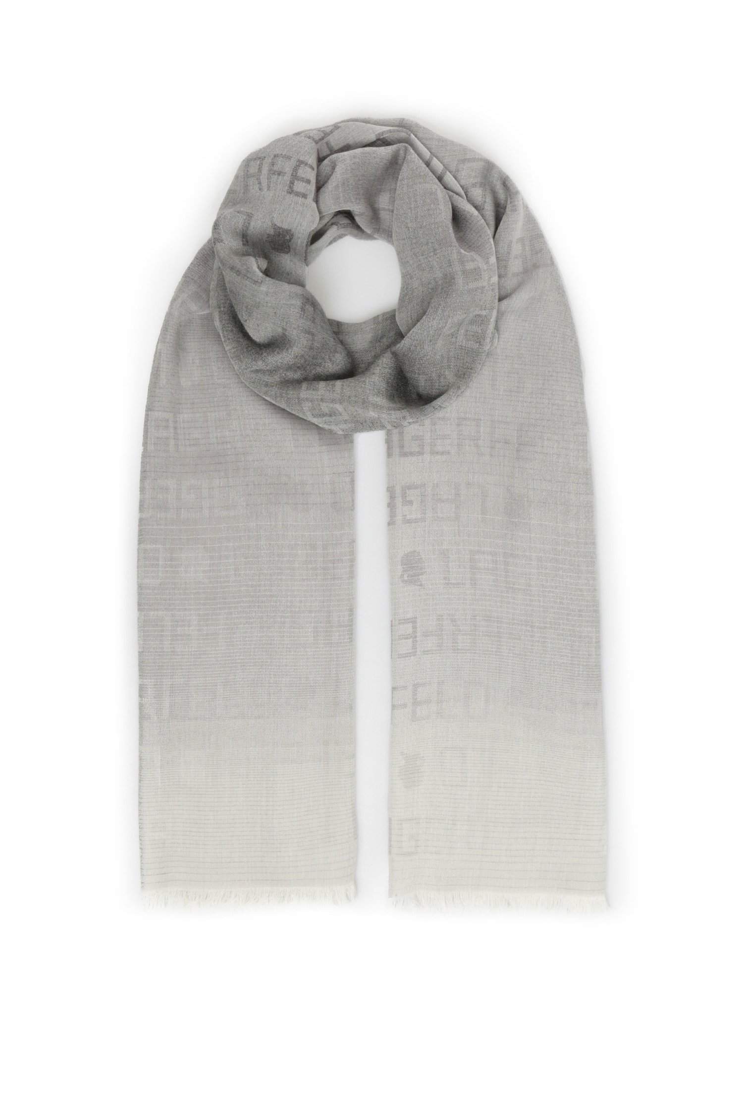 Мужской серый шарф Karl Lagerfeld 591128.805001;940