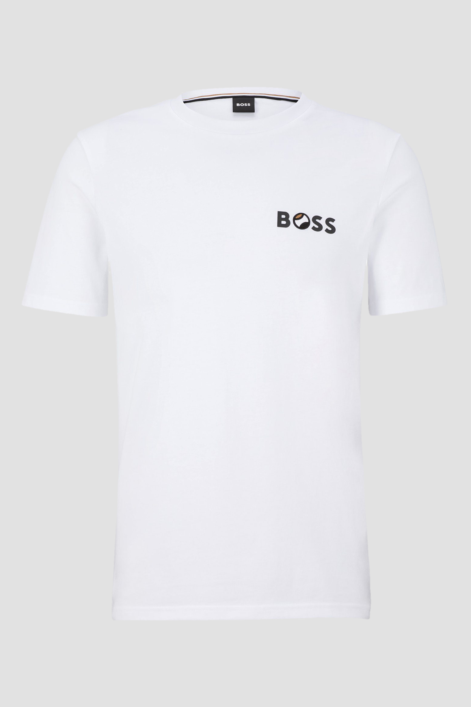 Мужская белая футболка BOSS 50489420;100