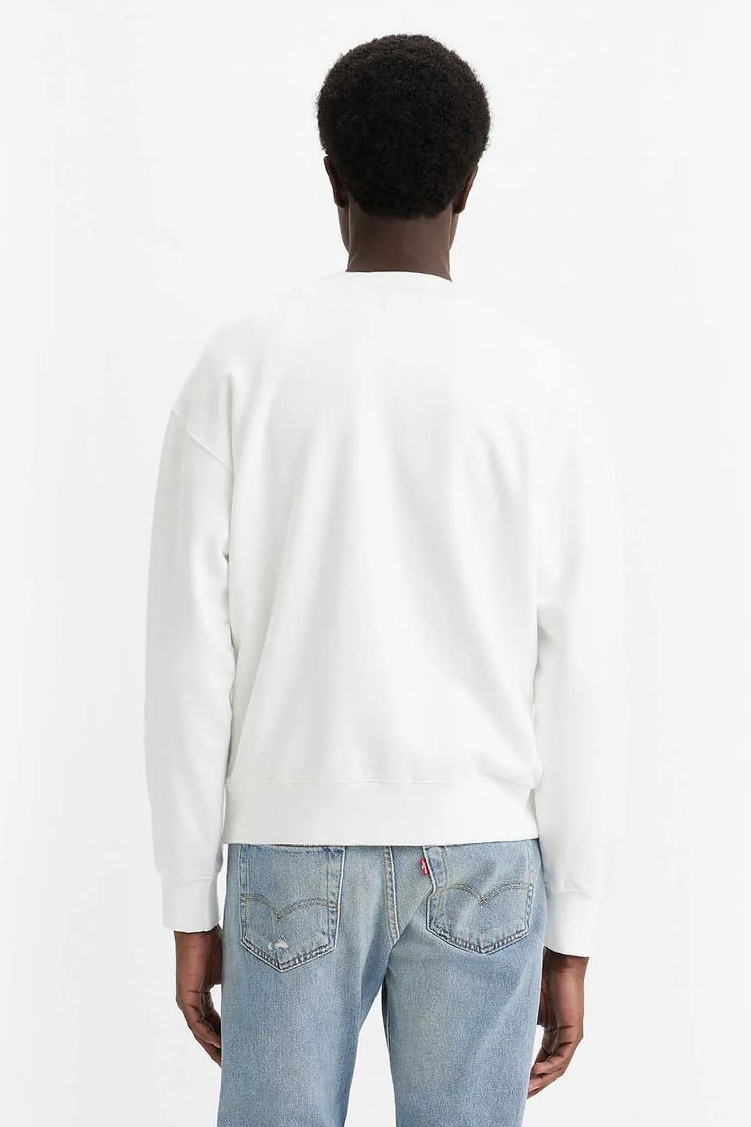 Мужской белый свитшот Levi’s® 38712;0214