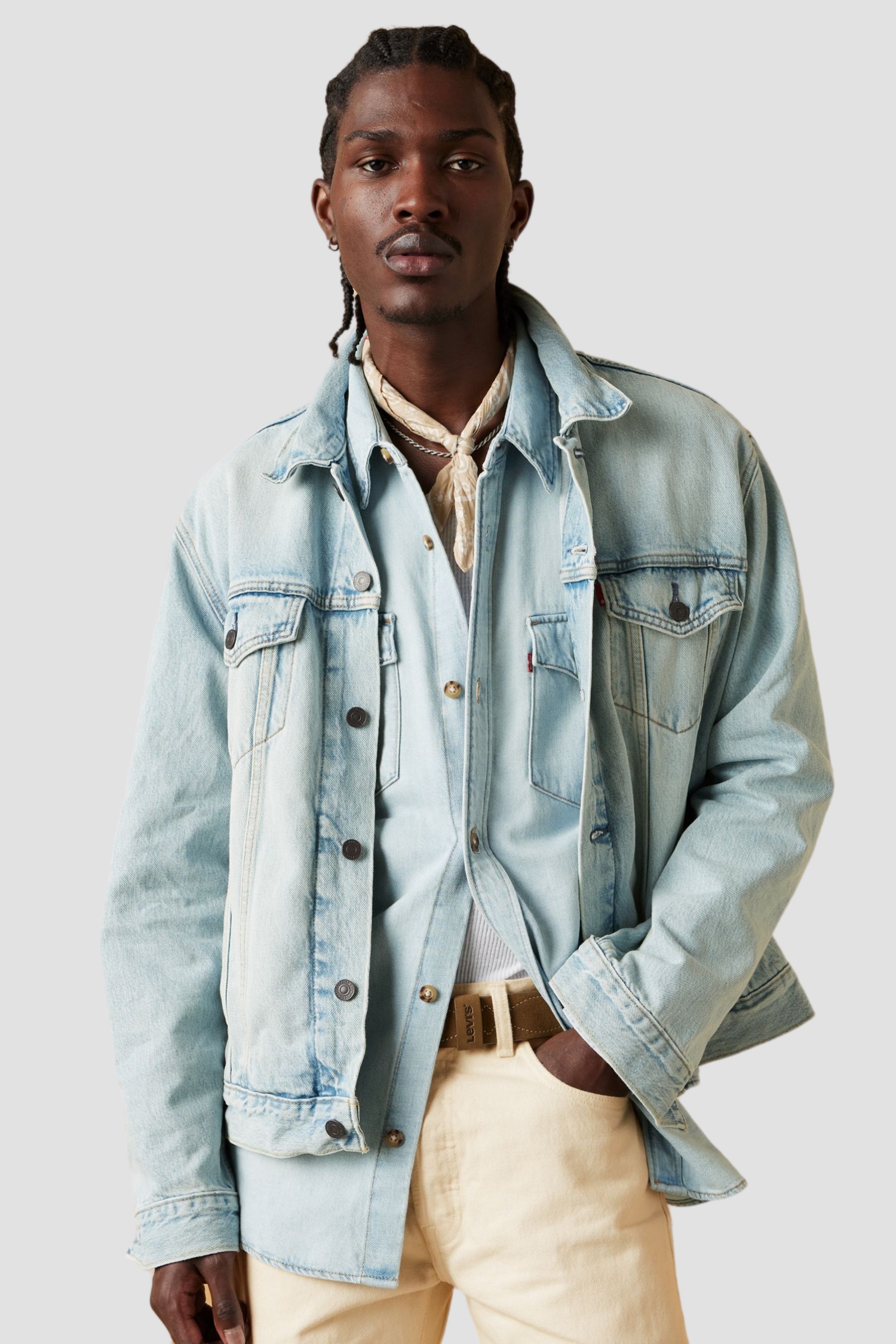 Чоловіча блакитна джинсова куртка Levi’s® 72334;0599