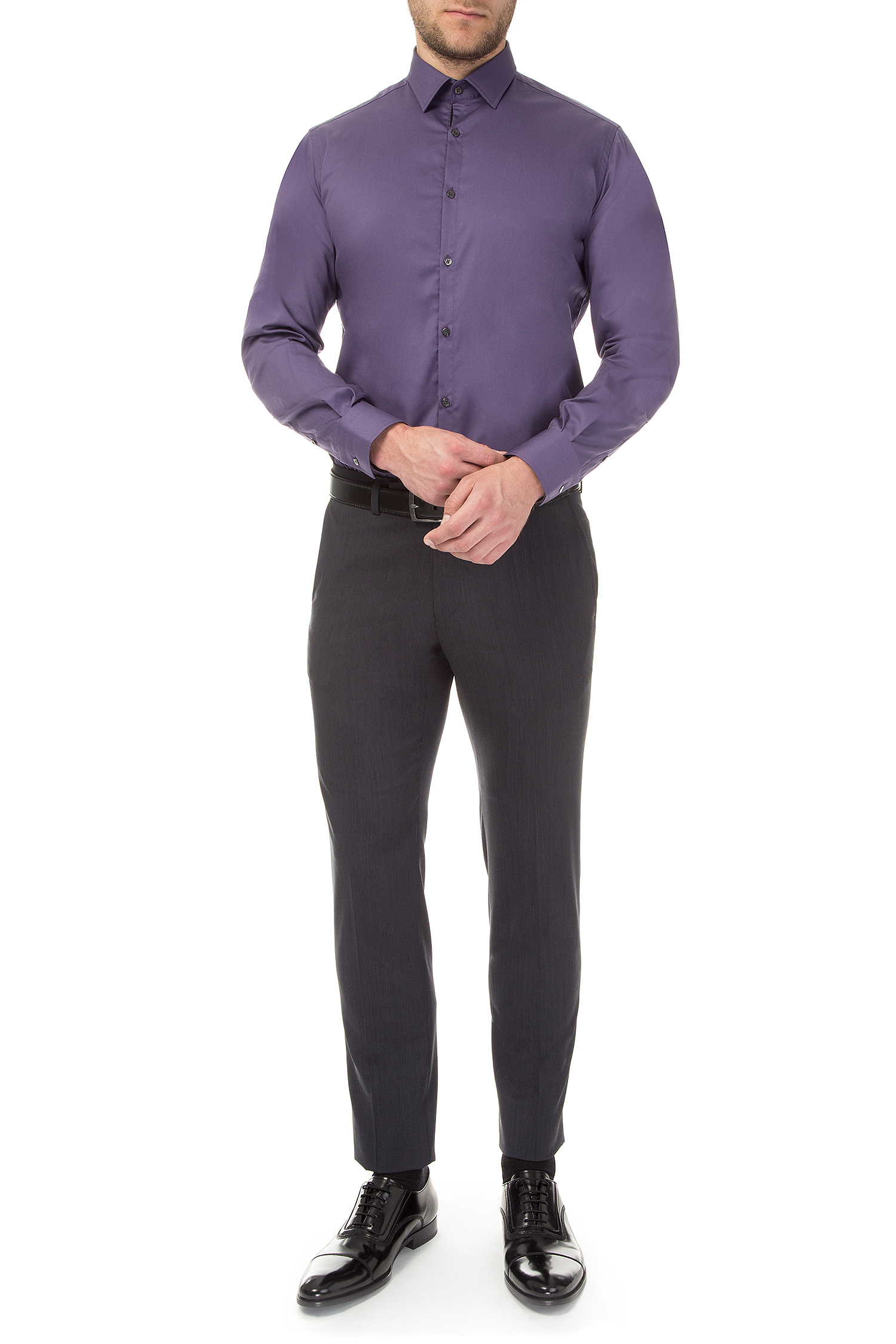 Мужская фиолетовая рубашка Karl Lagerfeld 582699.605103;250