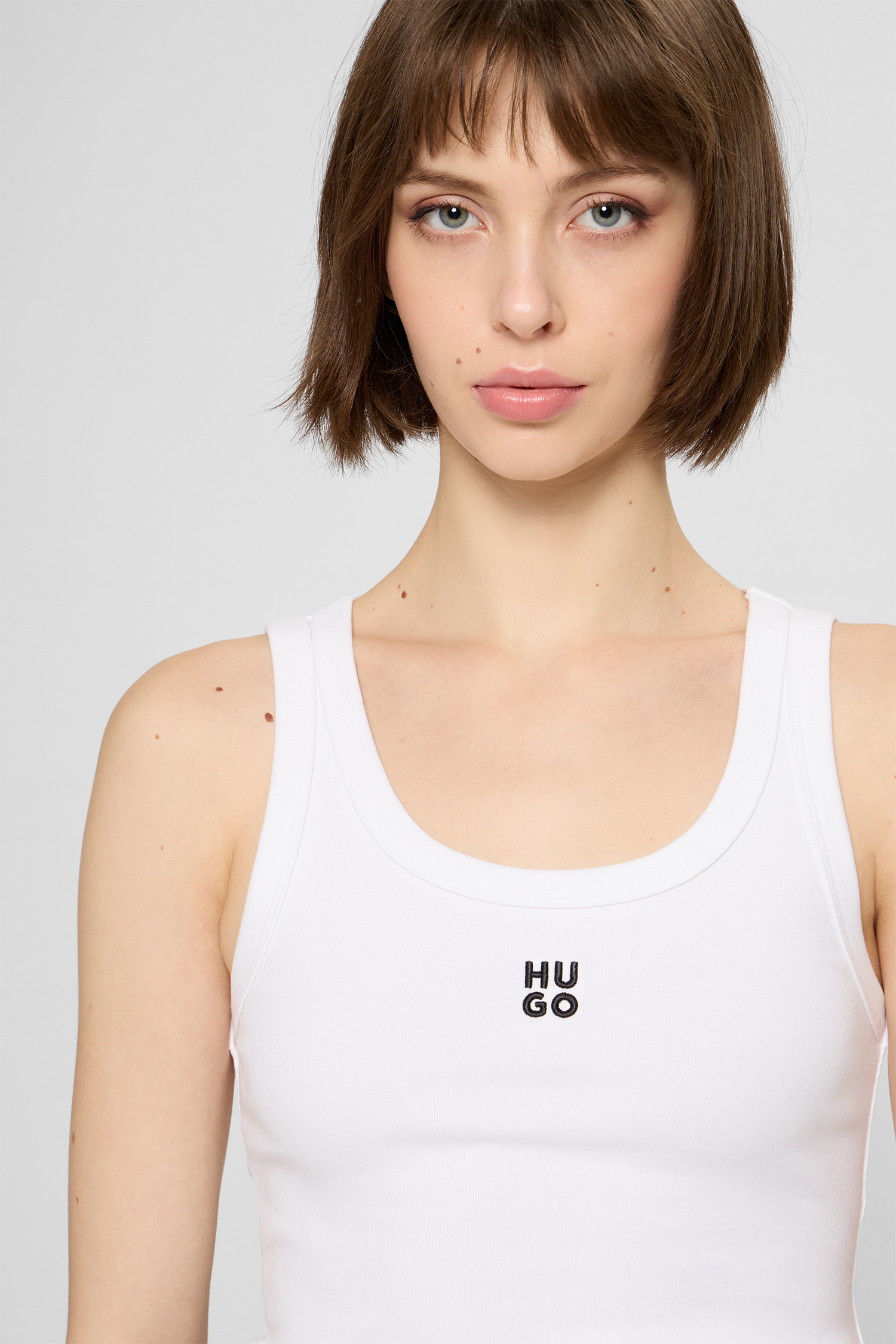 Жіноча біла майка HUGO 50514489;100