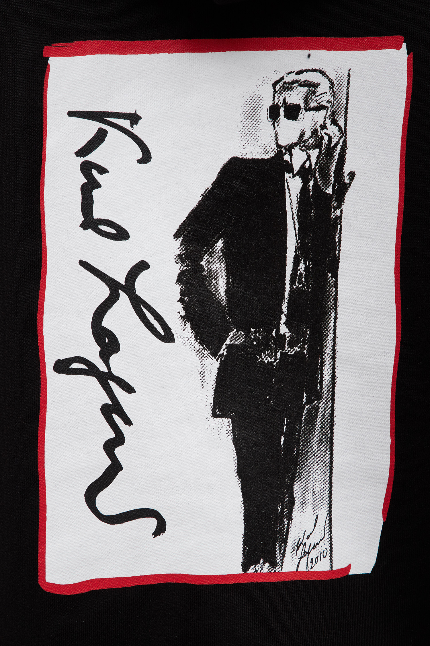 Мужское черное худи Karl Lagerfeld 544910.705048;990
