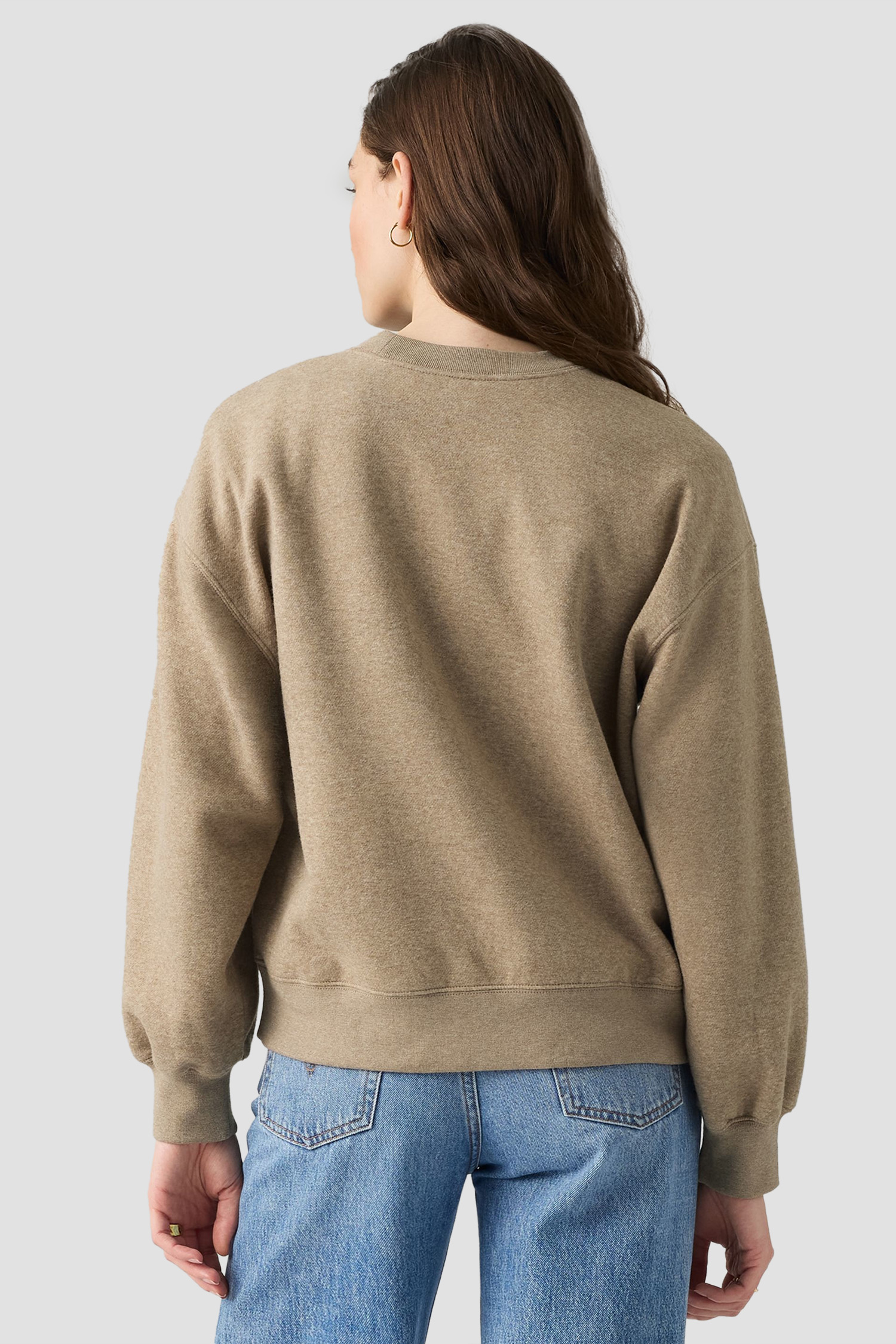 Женский коричневый свитшот Levi’s® 0082J;0007