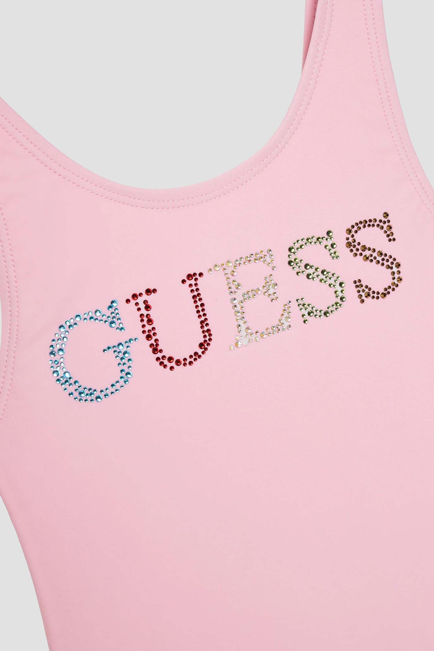 Дитячий рожевий купальник Guess Kids J5GZ01.KCA60;G66G