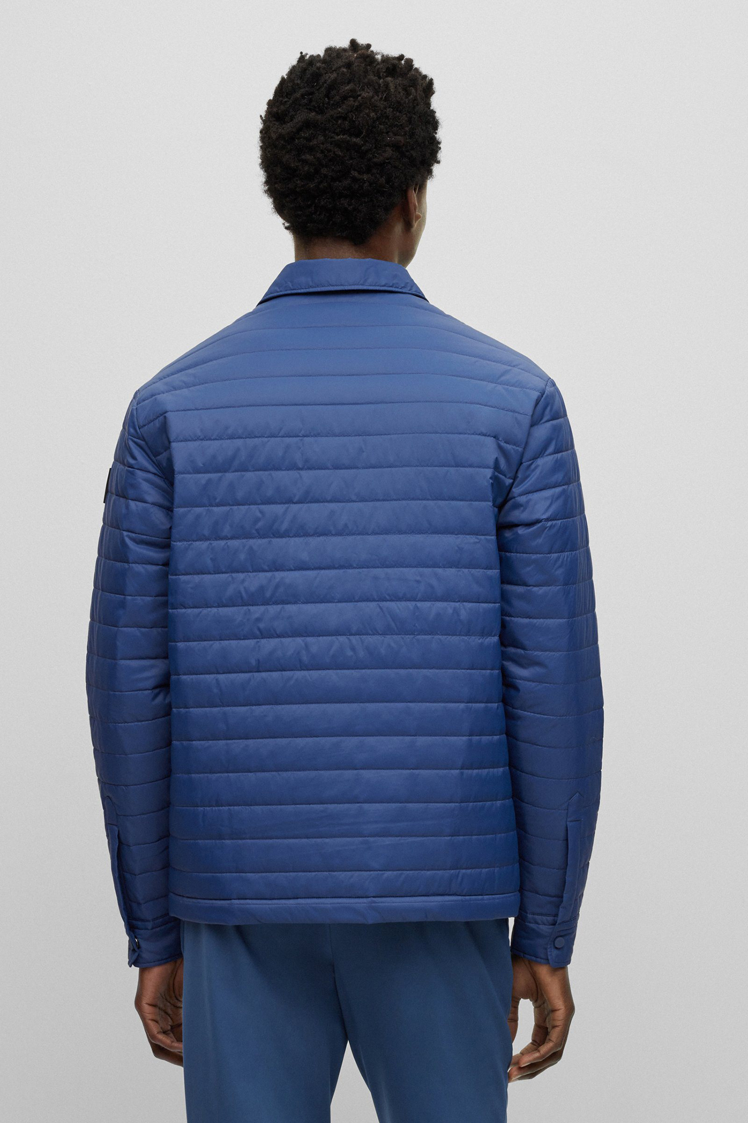 Мужская синяя куртка BOSS 50497165;475