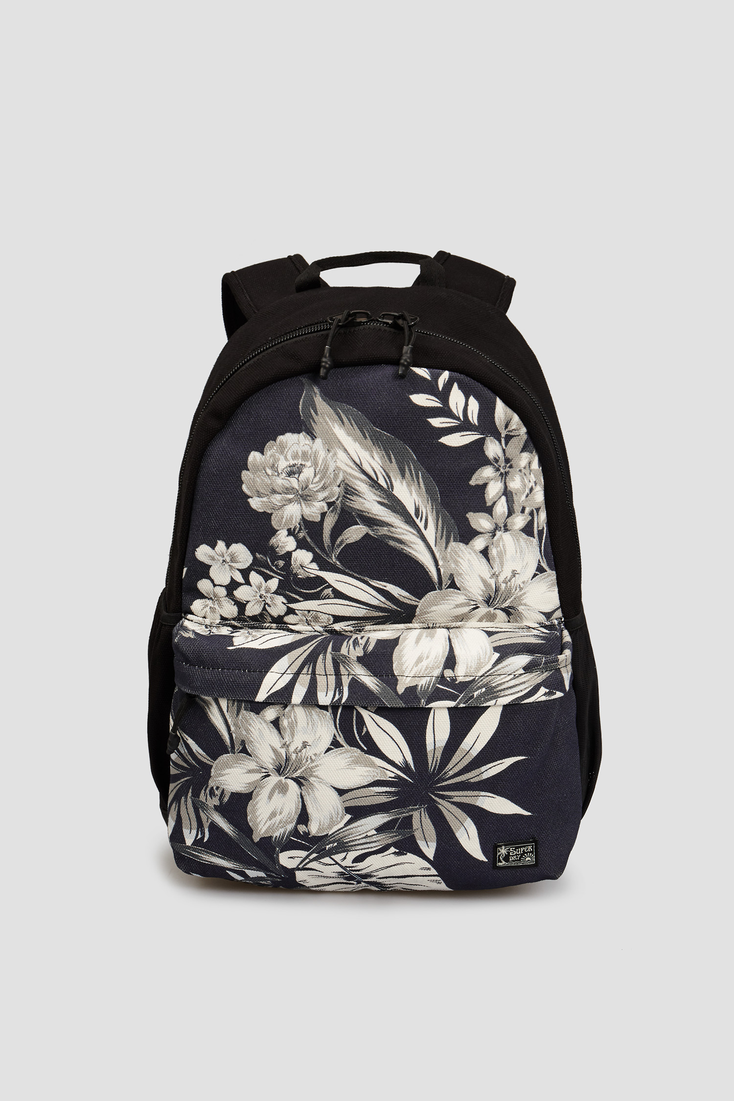 Жіночий чорний рюкзак з принтом SuperDry W9110252A;4HA