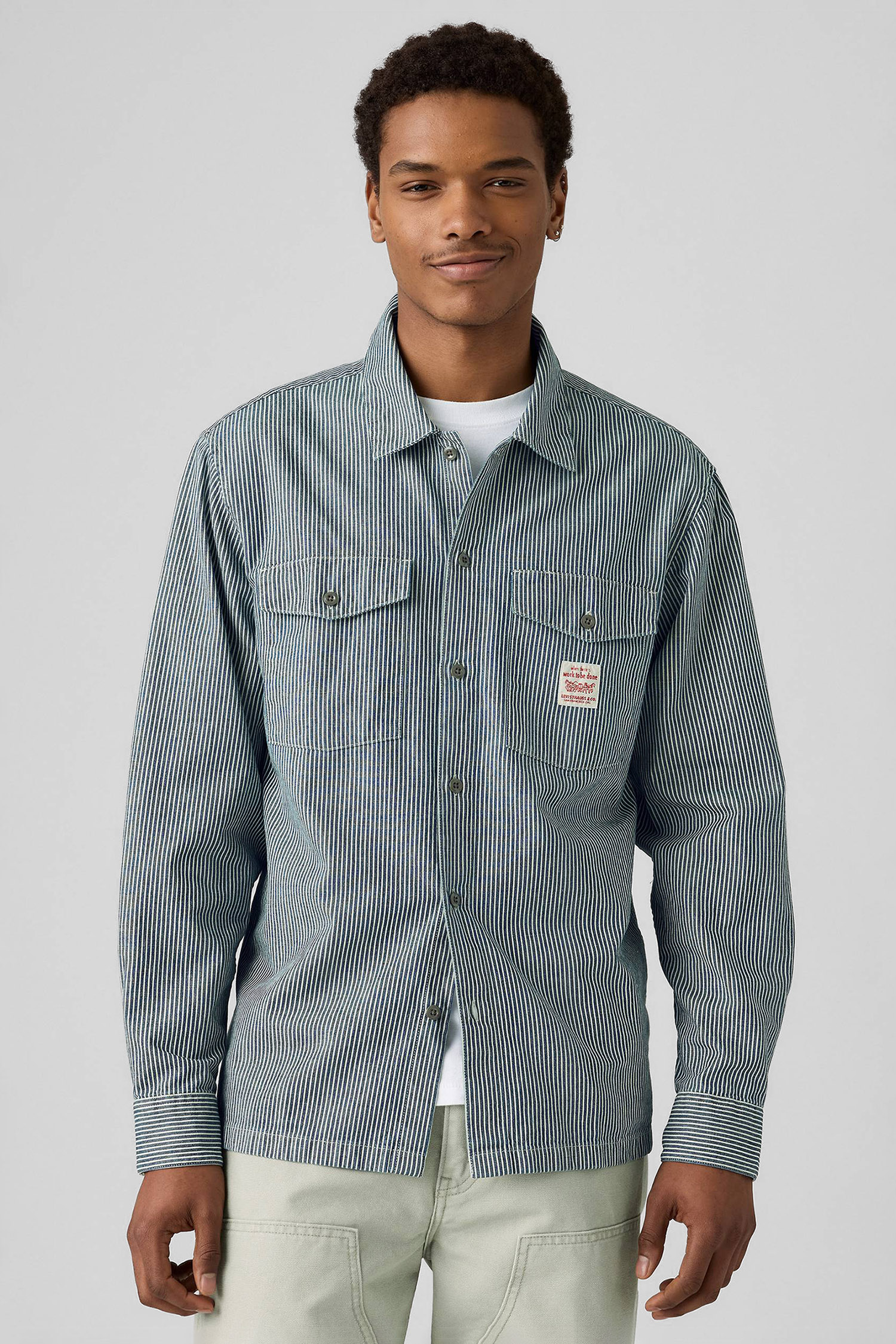 Мужская рубашка в полоску Levi’s® 003O2;0005