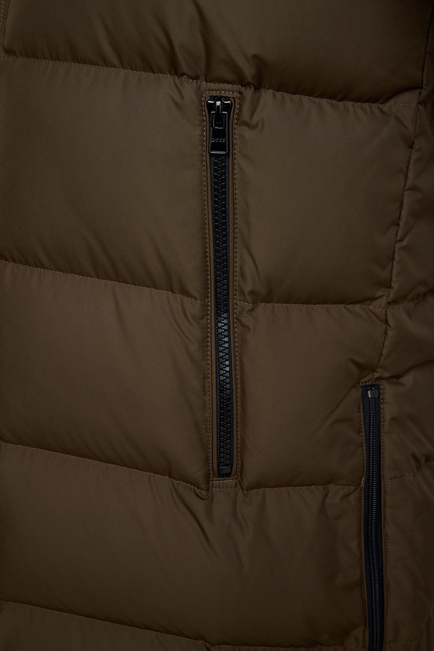 Мужской зеленый пуховик BOSS 50499795;361