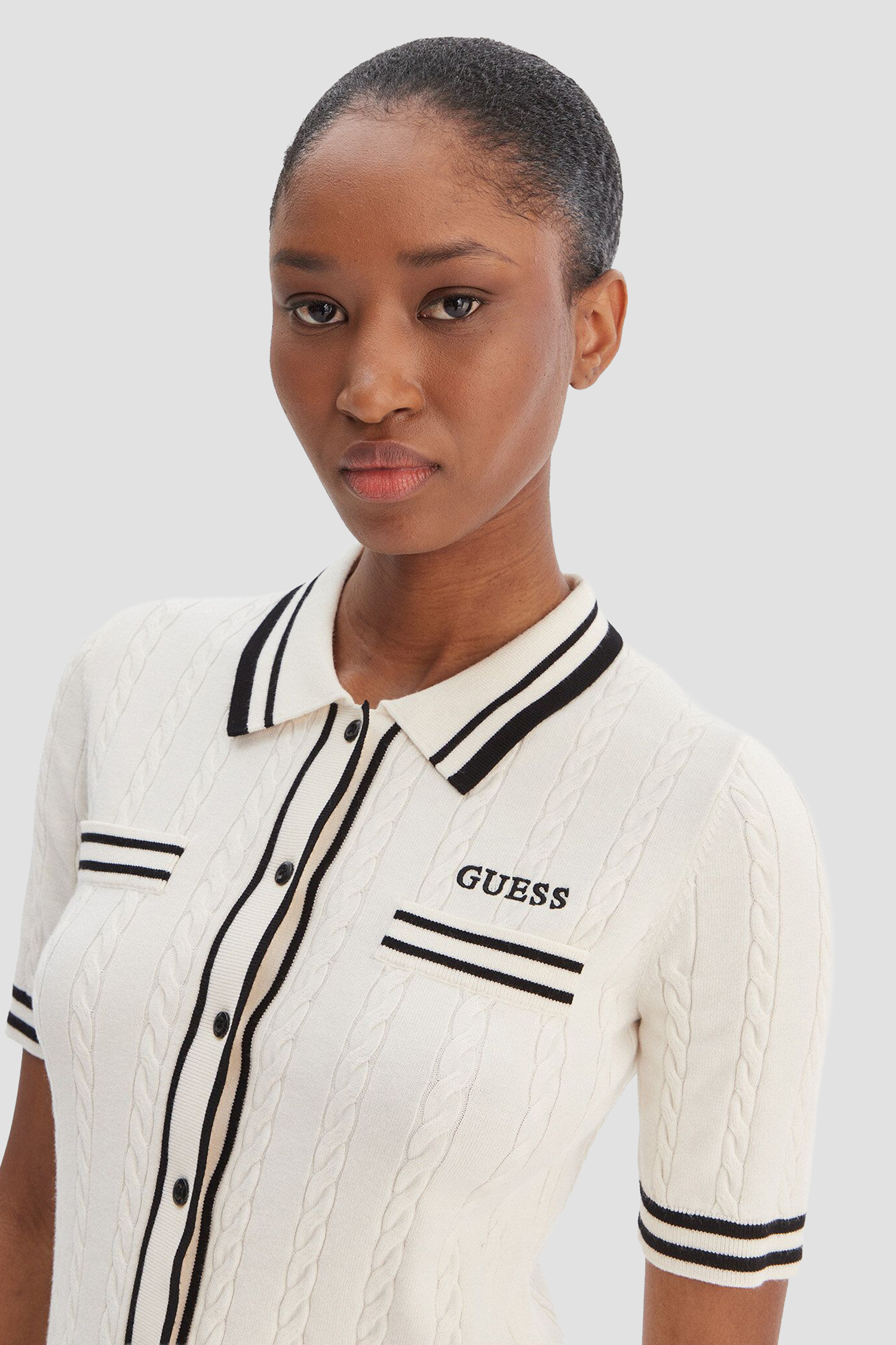 Жіночий білий кардиган Guess V6RR02.Z4652;G1O6