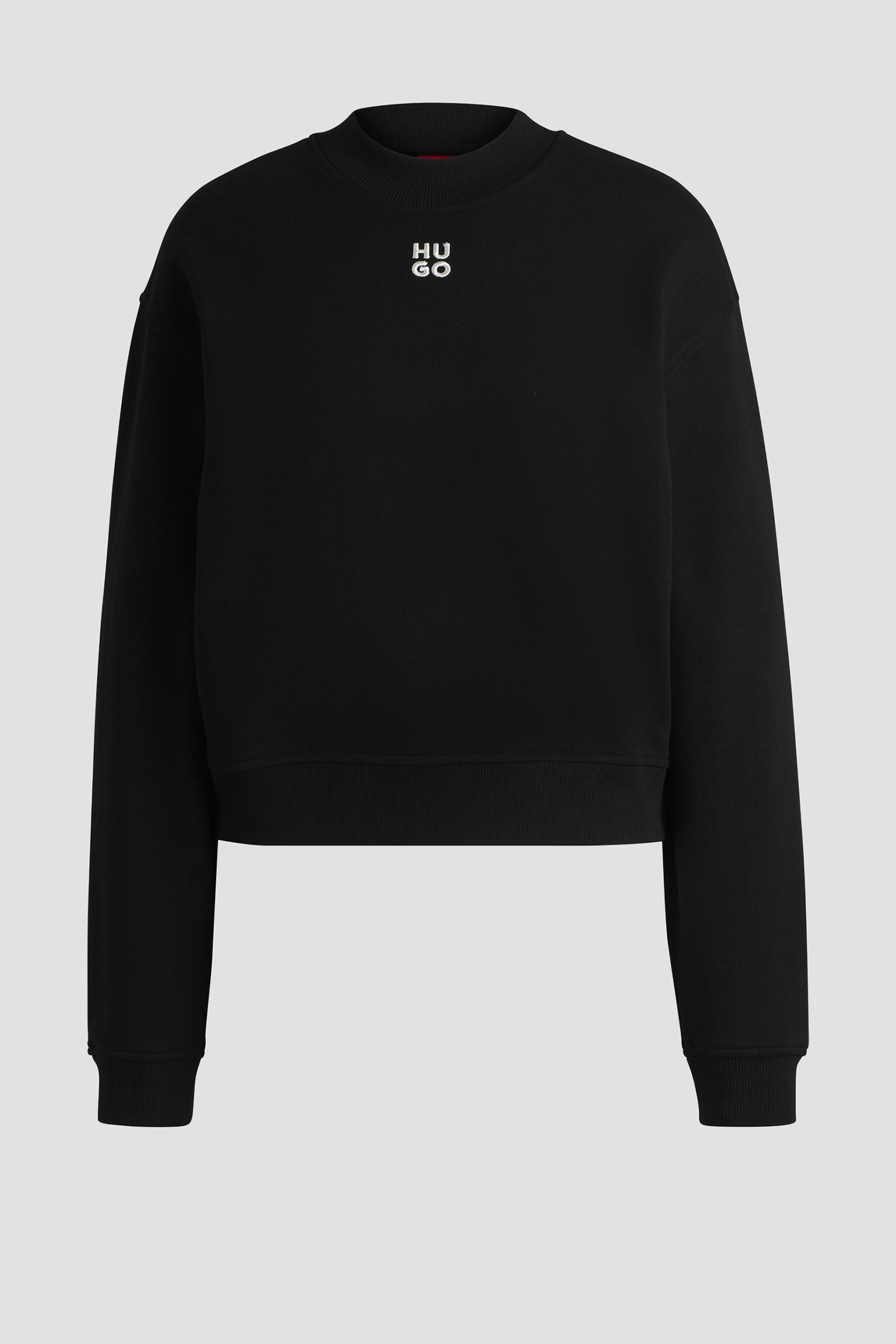 Женский черный свитшот HUGO 50527463;001