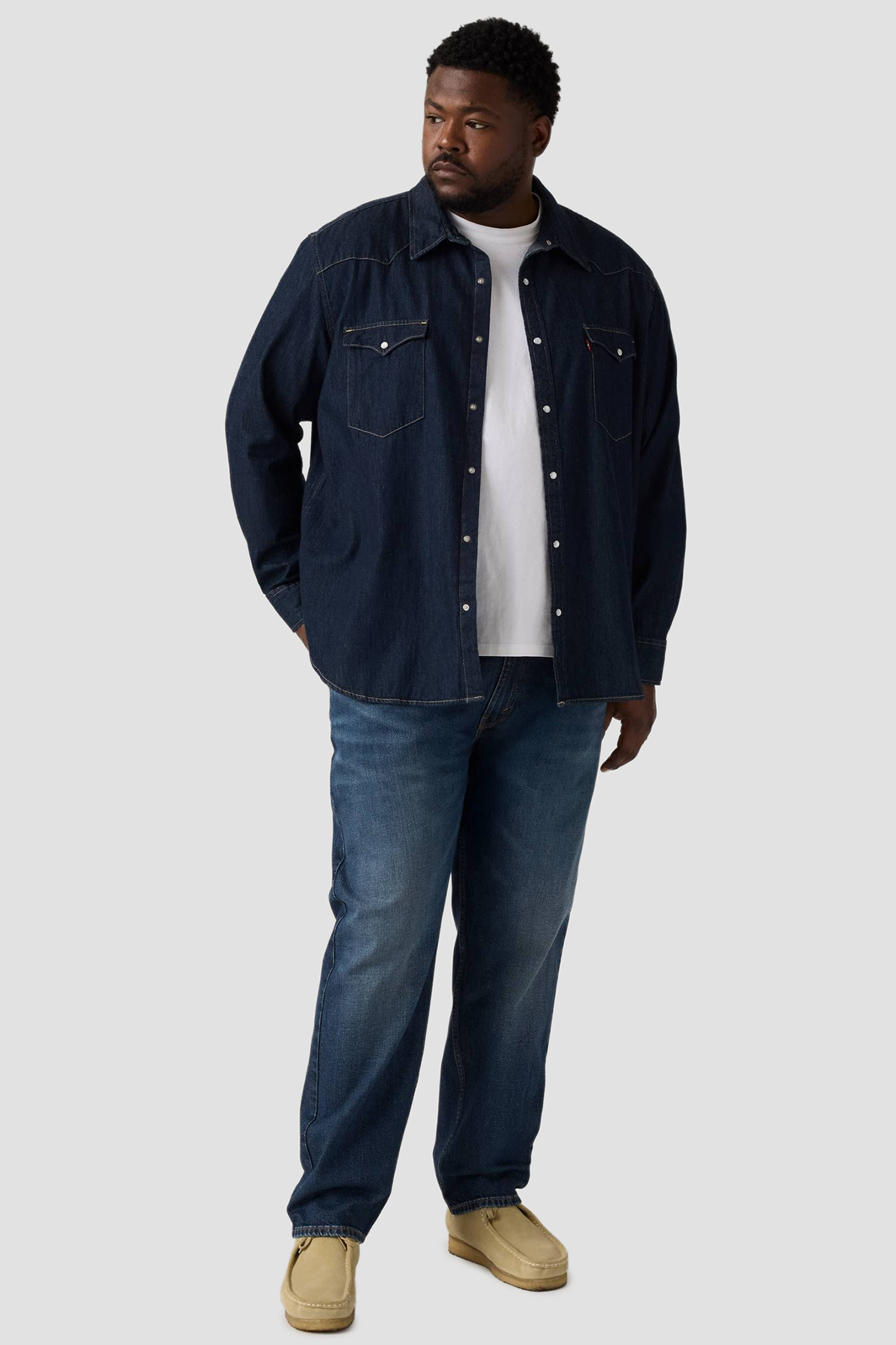 Мужские синие джинсы 502™ Taper Fit Levi’s® 59684;0168