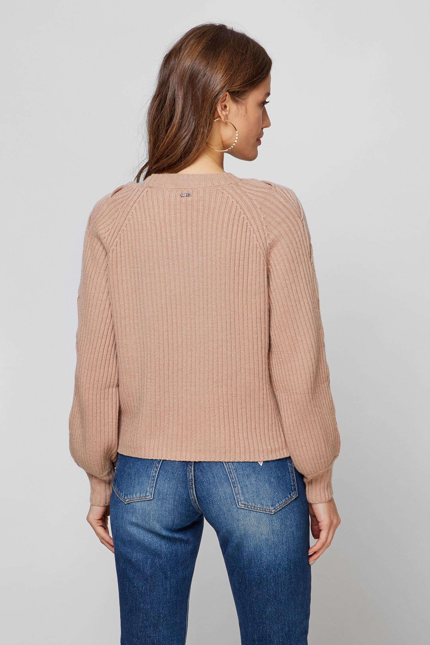 Женский бежевый свитер Guess W1BR46.Z2WJ0;G1DA