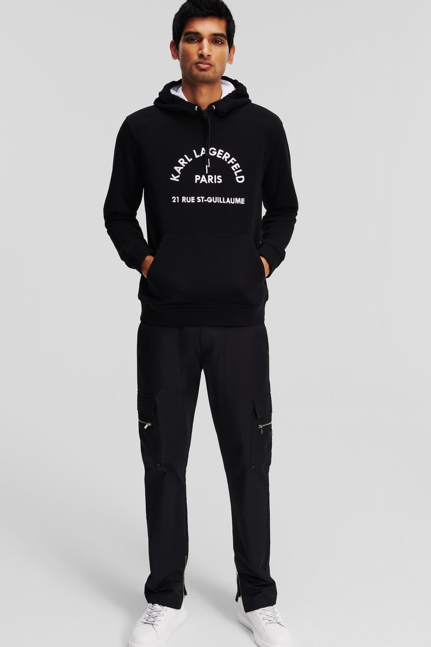 Мужское черное худи Karl Lagerfeld 542900.705036;990