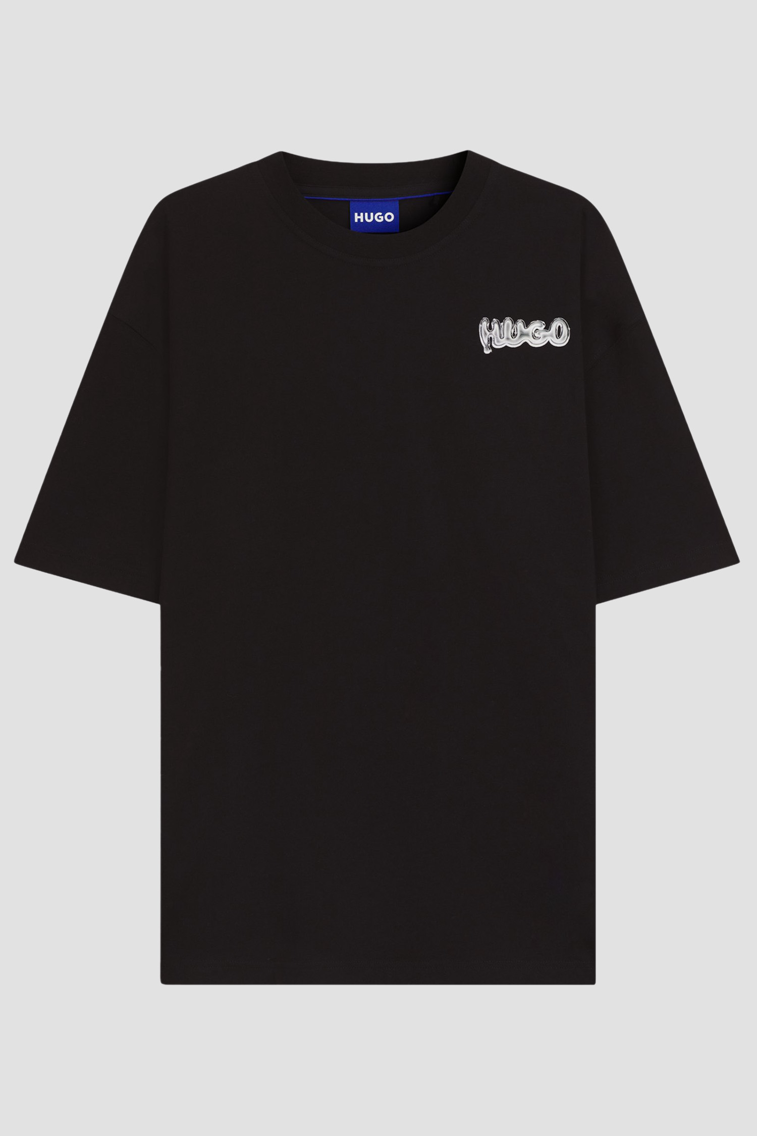 Чоловіча чорна футболка HUGO BLUE 50549769;001
