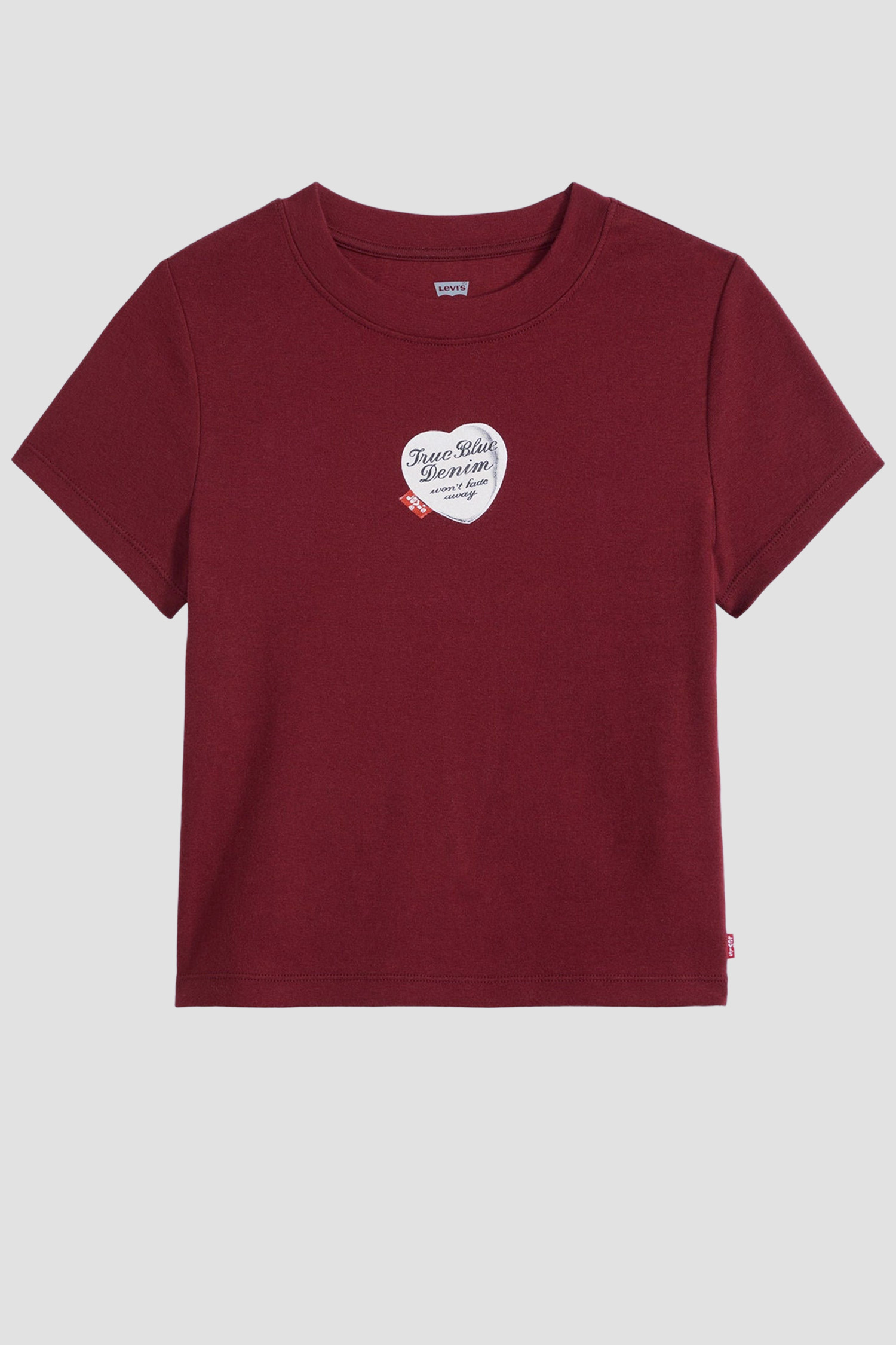 Женская бордовая футболка Levi’s® 008CH;0015