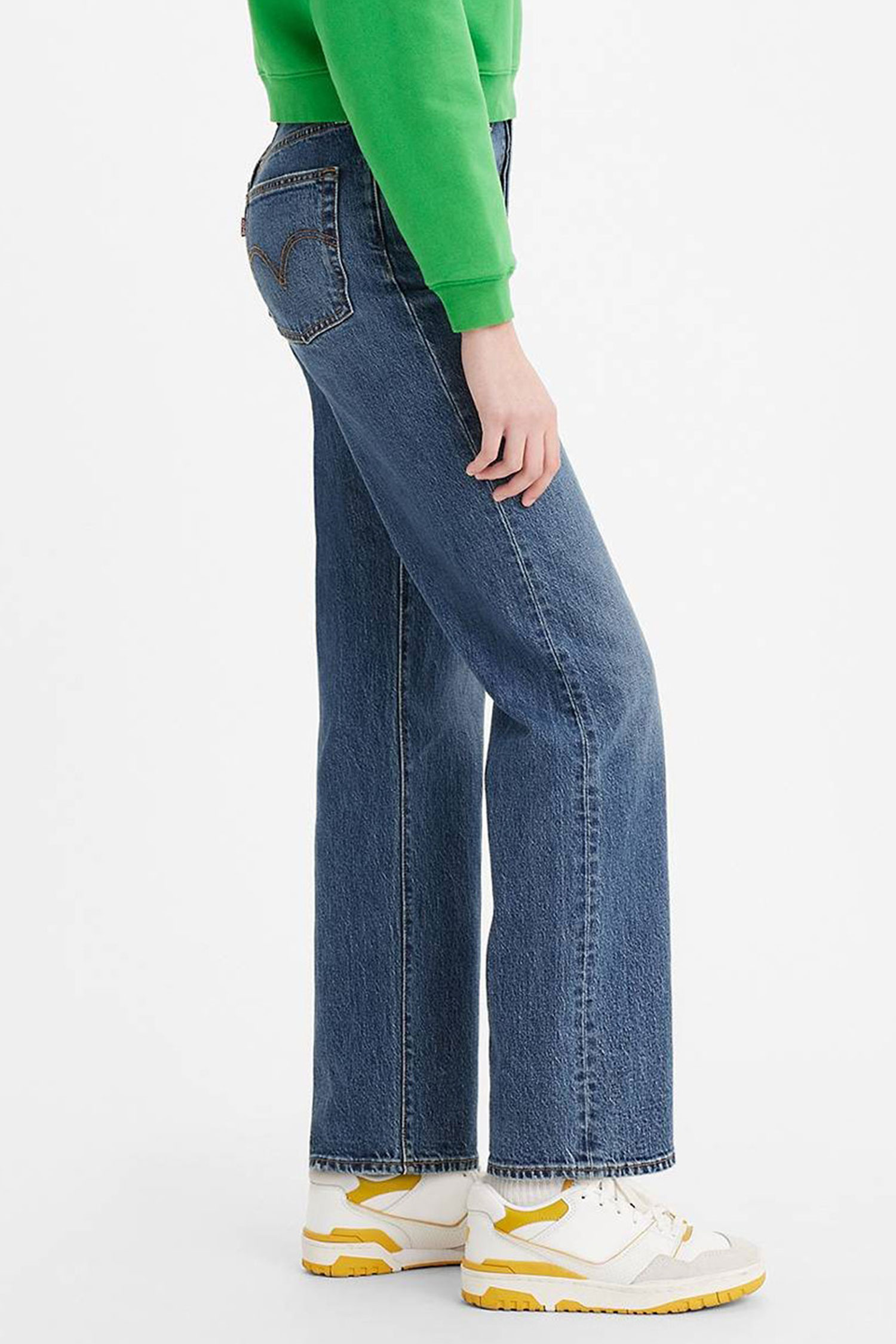 Женские синие джинсы Ribcage Full Length Levi’s® 79078;0007