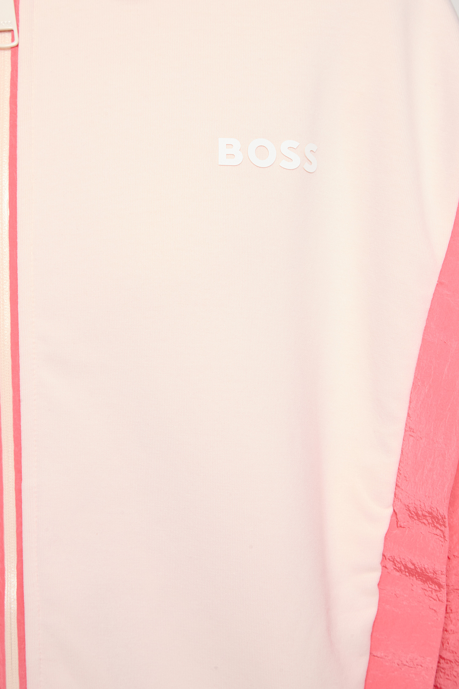 Женская розовая кофта на молнии BOSS 50541327;685