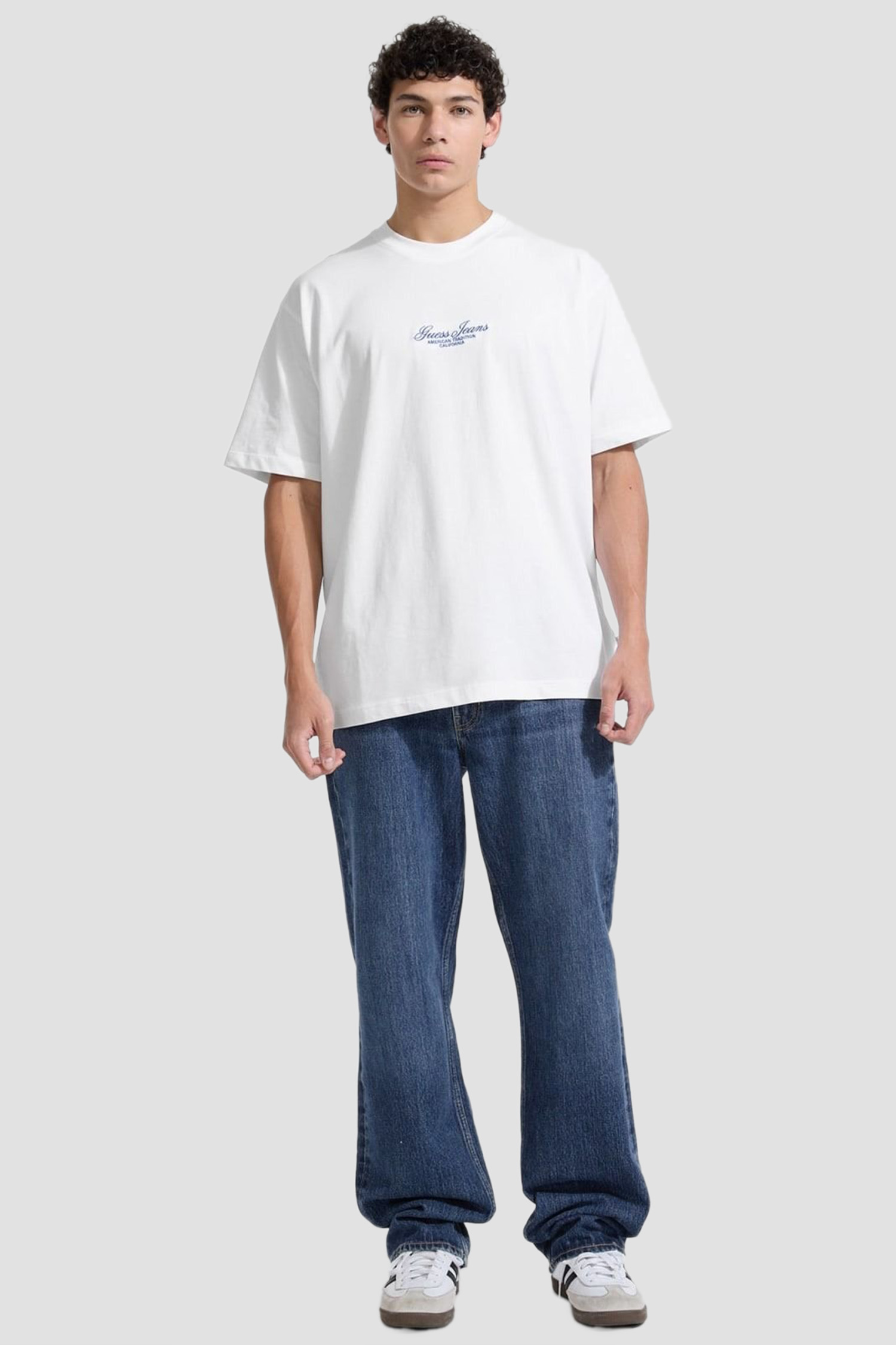 Чоловіча біла футболка Guess Jeans M5YI61.K8FQ4;G011