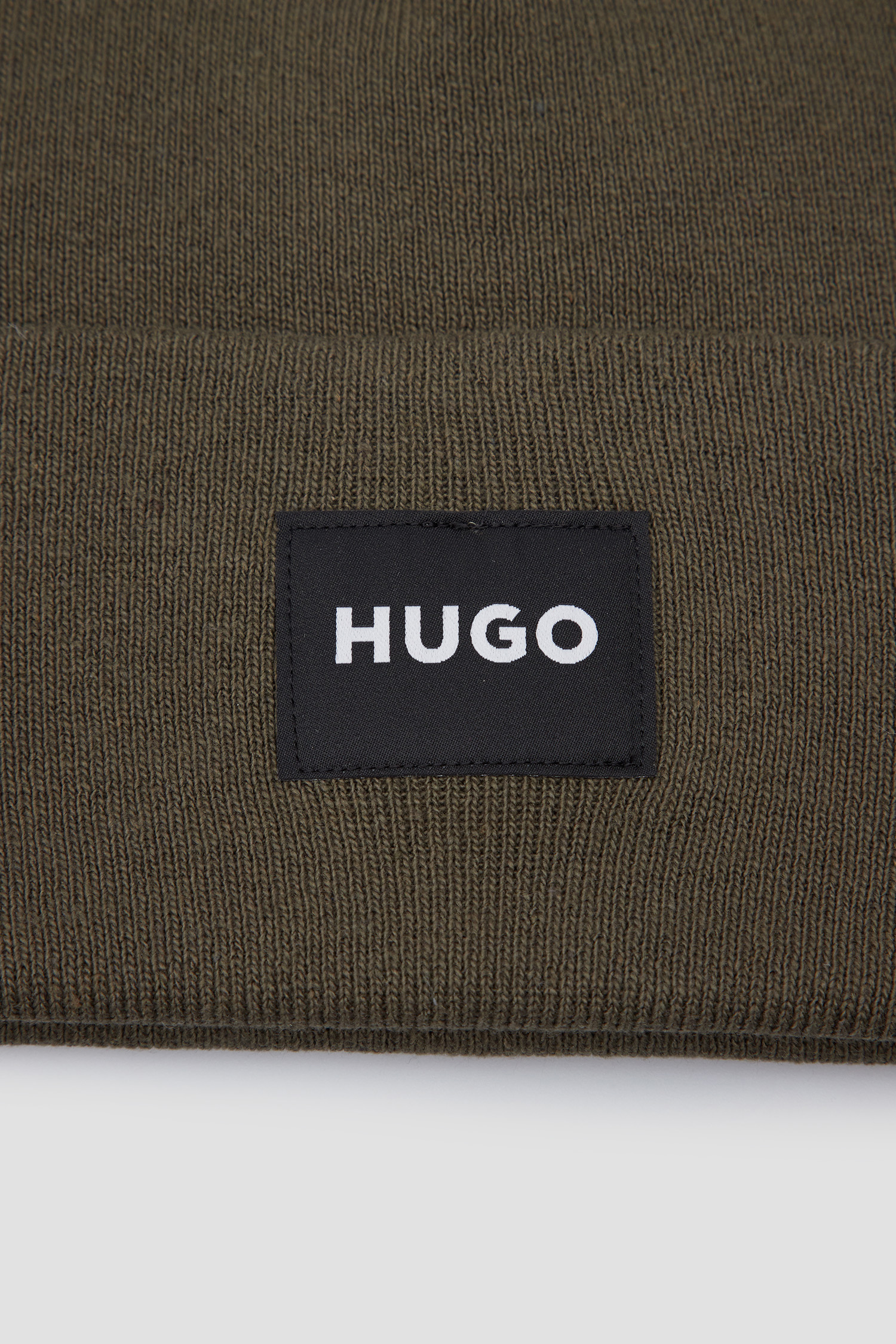 Мужская зеленая шапка HUGO 50496012;345