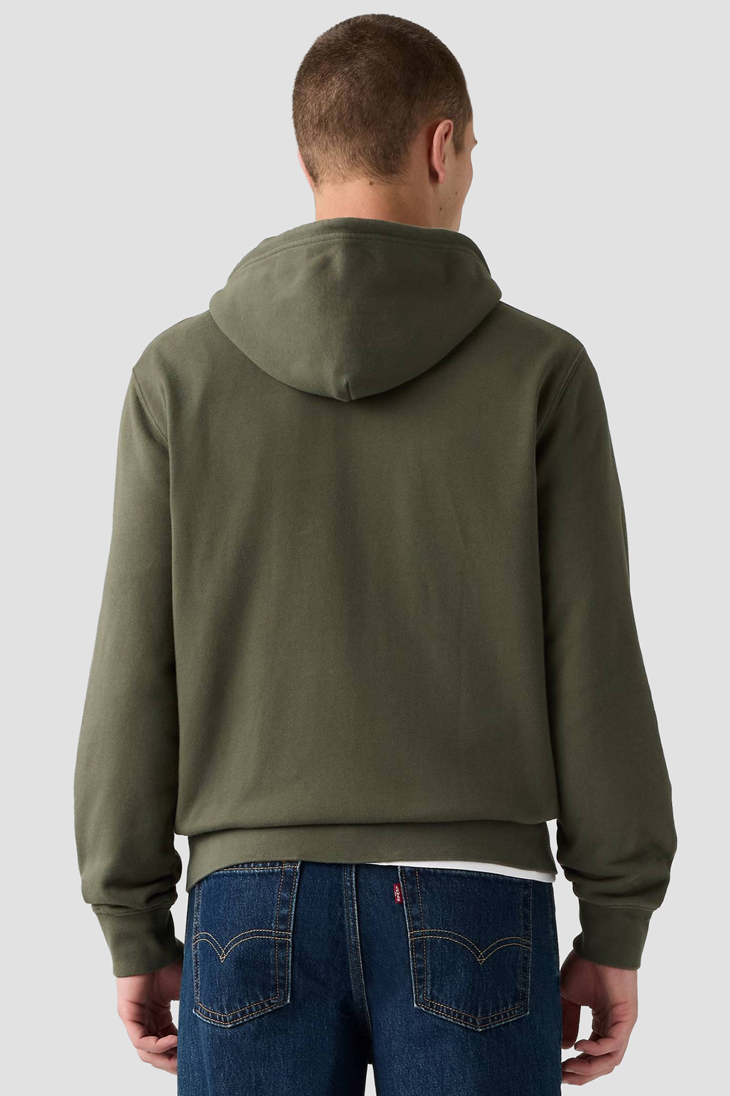 Чоловіча зелена кофта на блискавці Levi’s® 34584;0050